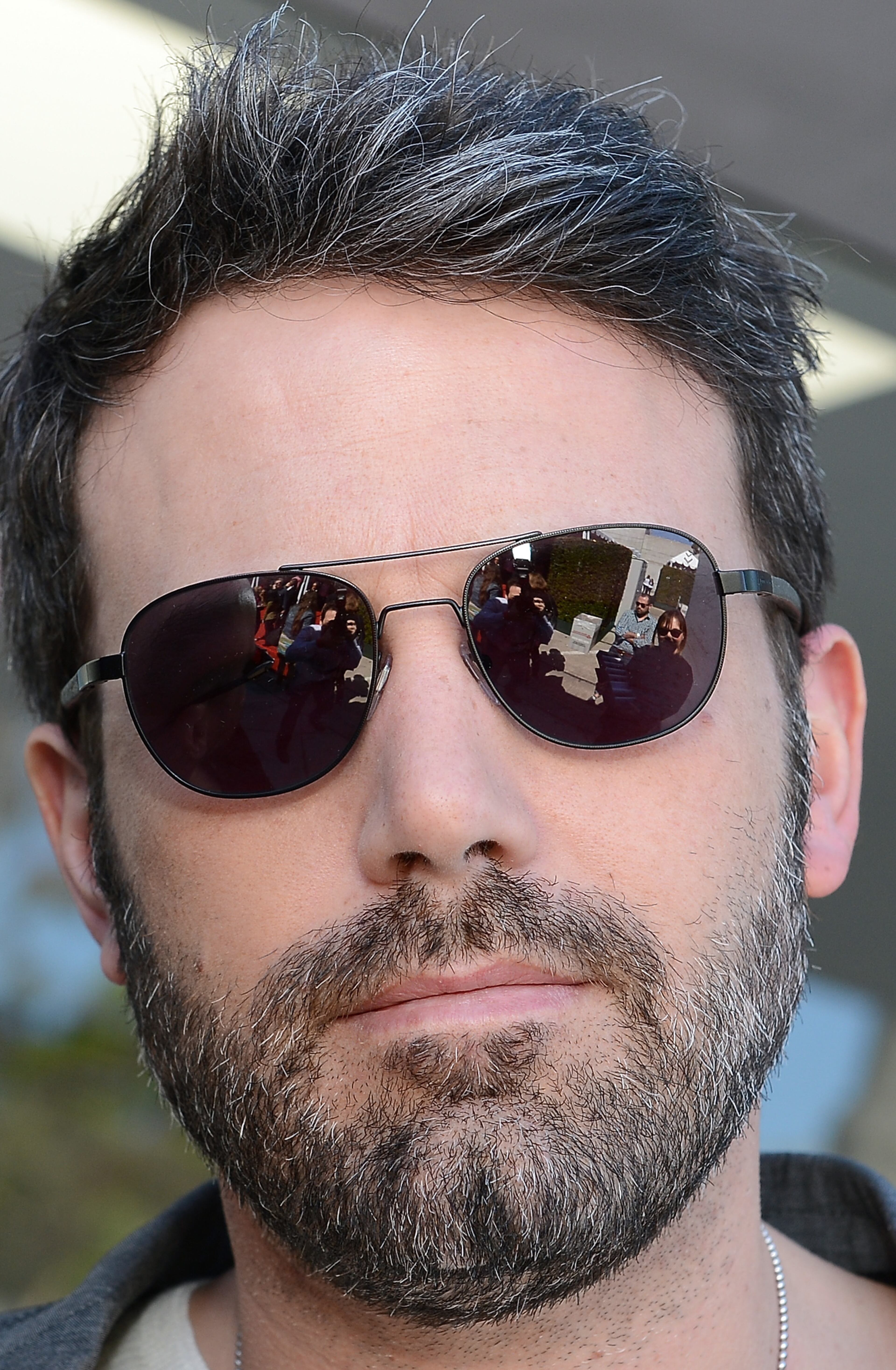 Actor/director Ben Affleck wearing John Varvatos Eyewear at the 10th Annual Stuart House Benefit presented by Chrysler at John Varvatos Los Angeles on March 10, 2013 in Los Angeles, California.