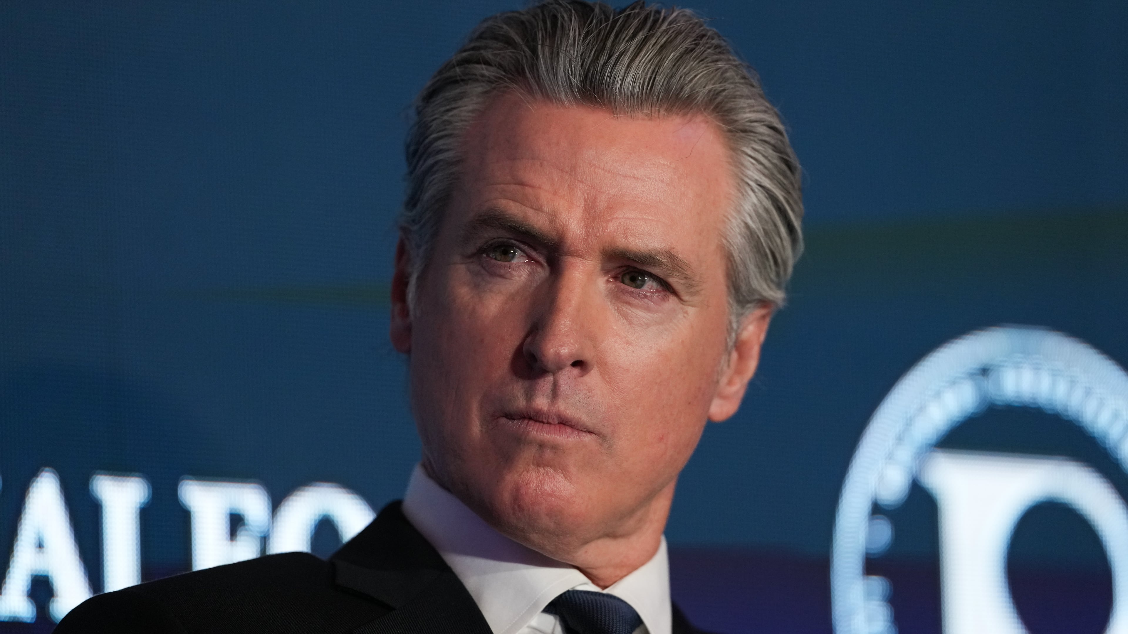 FILE - California Gov. Gavin Newsom attends the National Association of Latino Elected and Appointed Officials conference in Los Angeles, July 14, 2026. (AP Photo/Jae C. Hong, File)