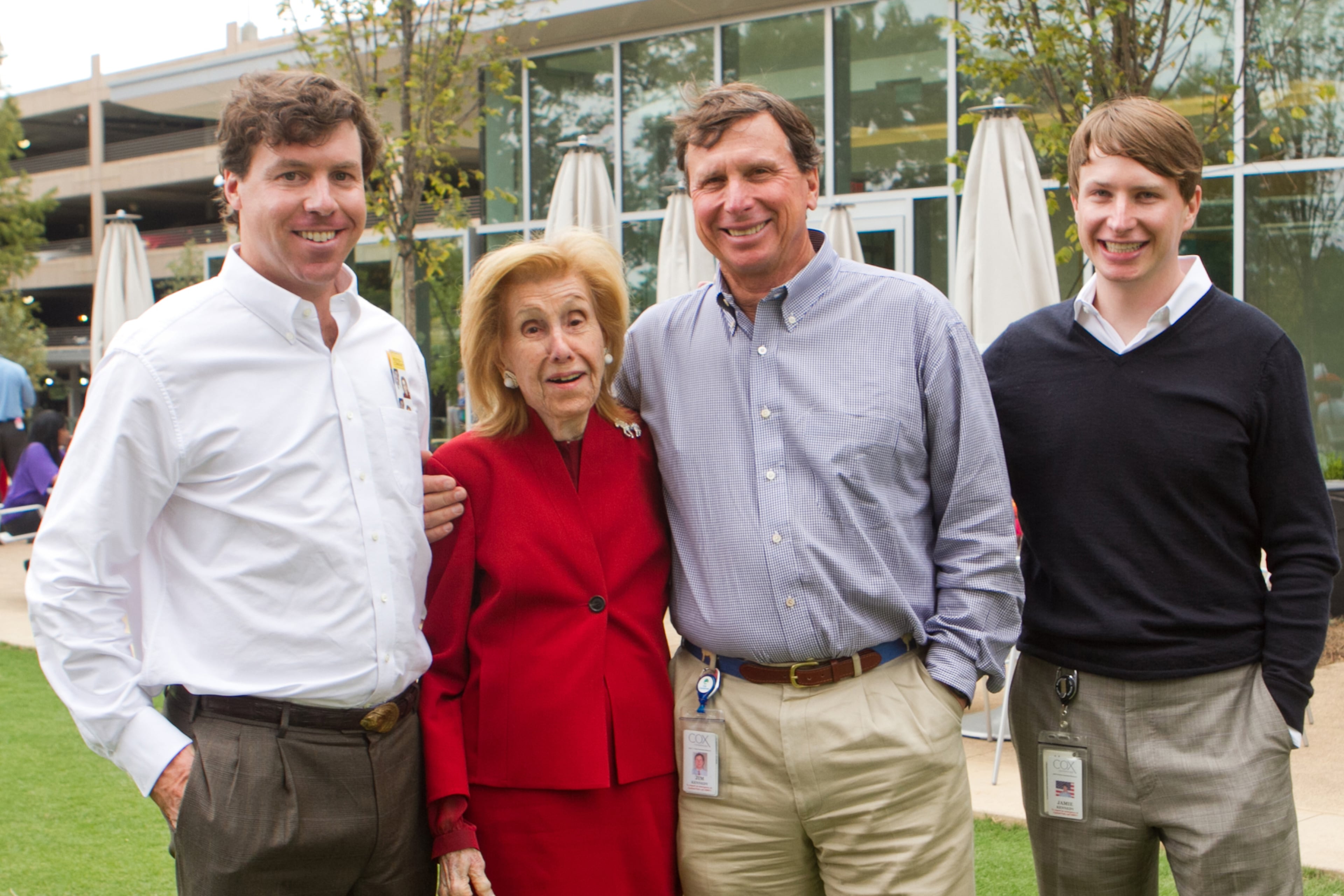Cox Family at Employee Giving Campaign (Jenni Girtman)