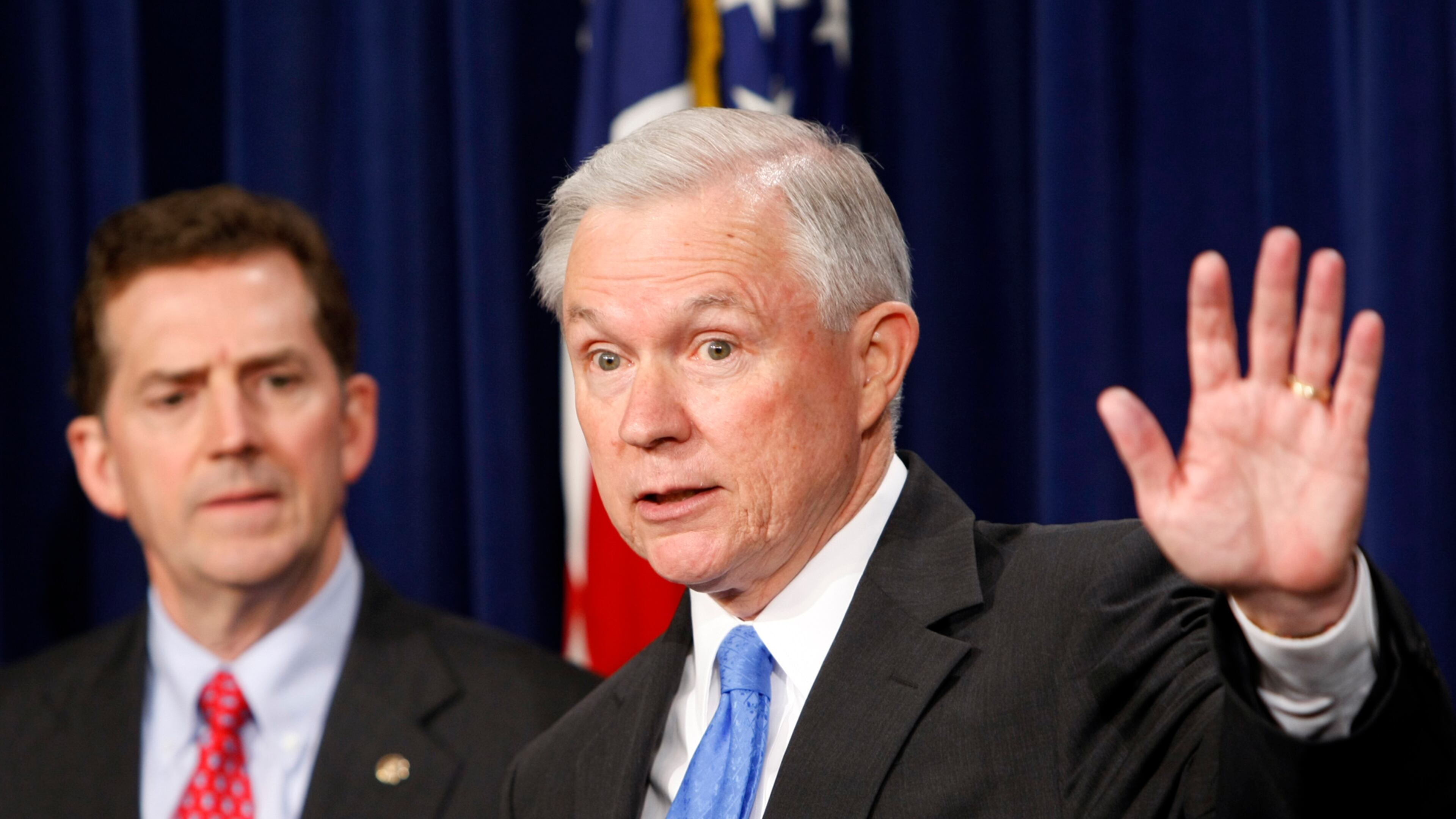 U.S. Sen. Jeff Sessions, R-Ala., is President-elect Donald Trump’s selection to serve as the U.S. attorney general. (AP Photo/Susan Walsh)