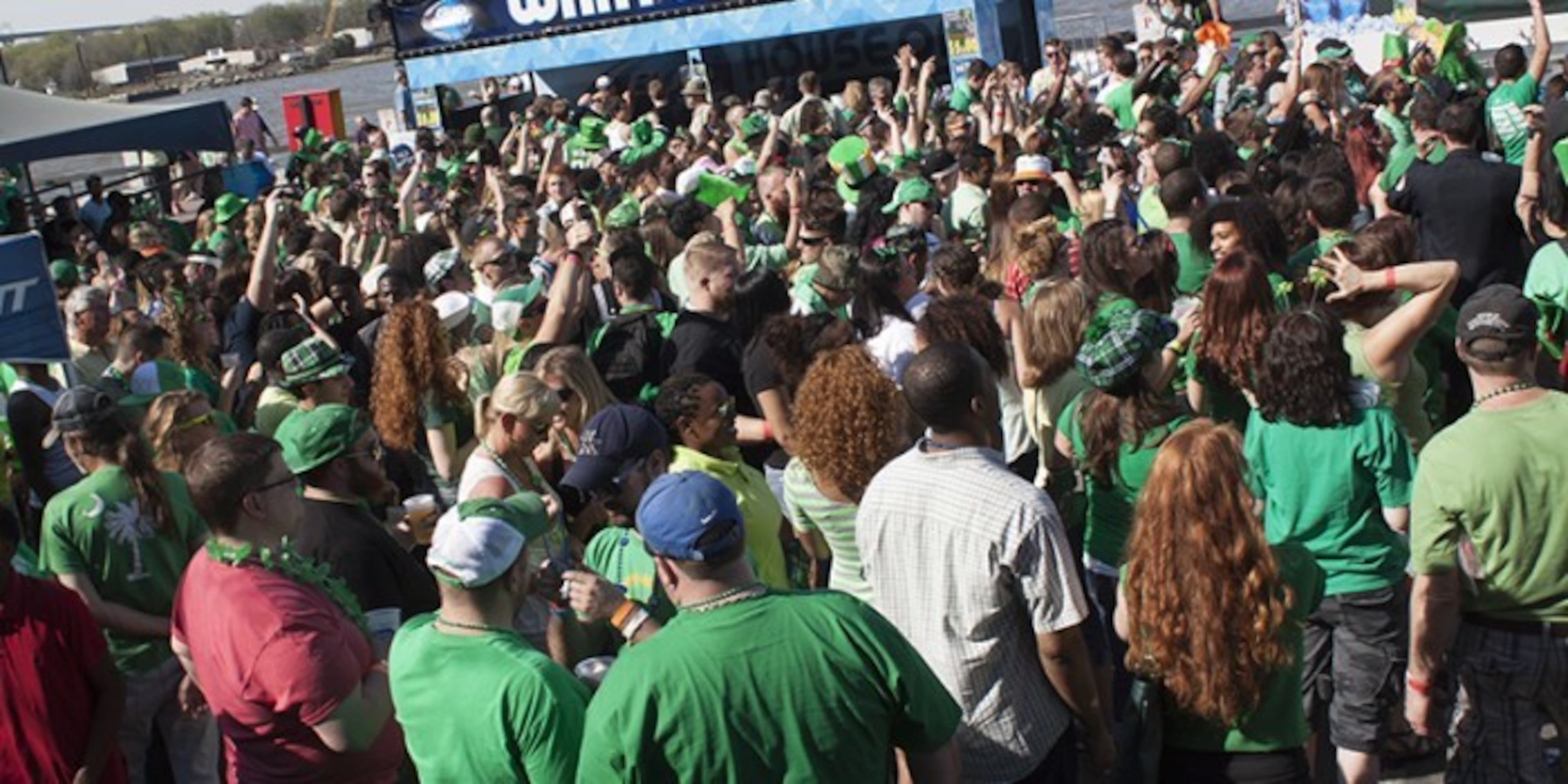 Celebrate St. Patrick's Day at River Street and City Market in Savannah.