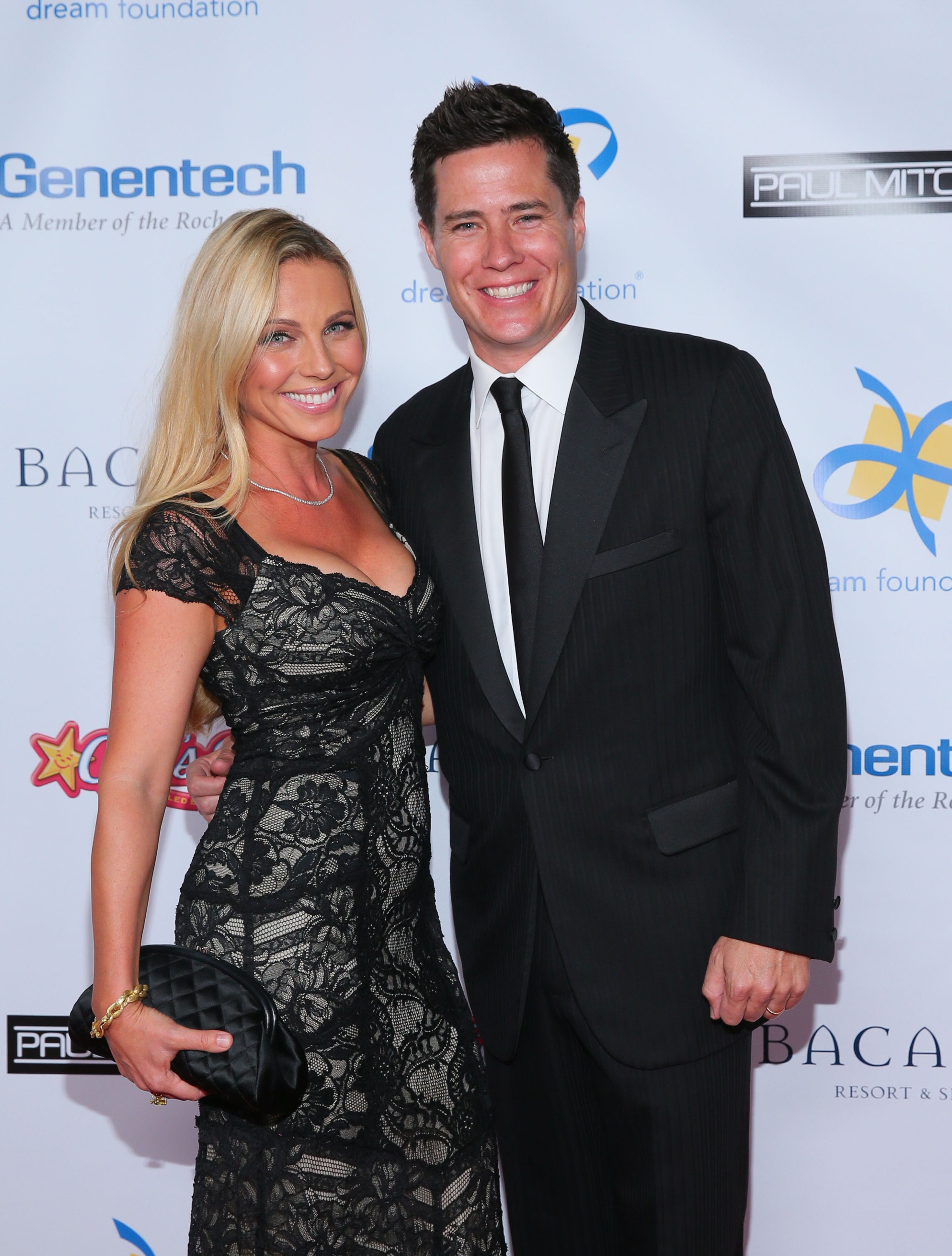 "The Bachelor," Season 3: Andrew Firestone, an heir to the Firestone tire fortune, proposed to Jenn Schefft, who later broke up with him. He is now married to model Ivana Bozilovic (pictured), with whom he has three children. (Photo by Carlo Allegri/Getty Images)