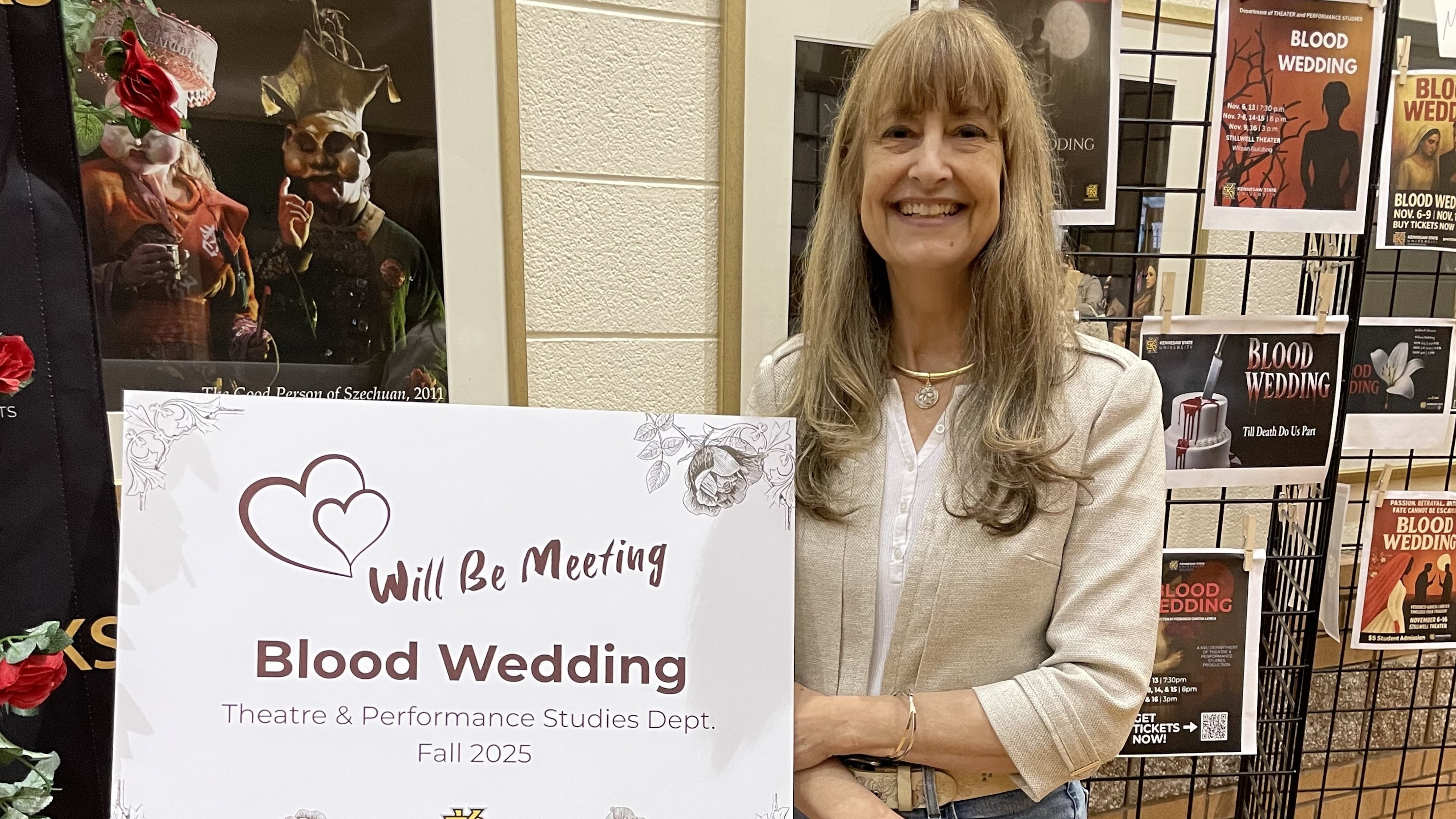 Kara Kapczynski, an instructor at Kennesaw State University, developed a curriculum for her marketing students that gave them hands on experience in event marketing and data collection. (Photo Courtesy of Kara Kapczynski)