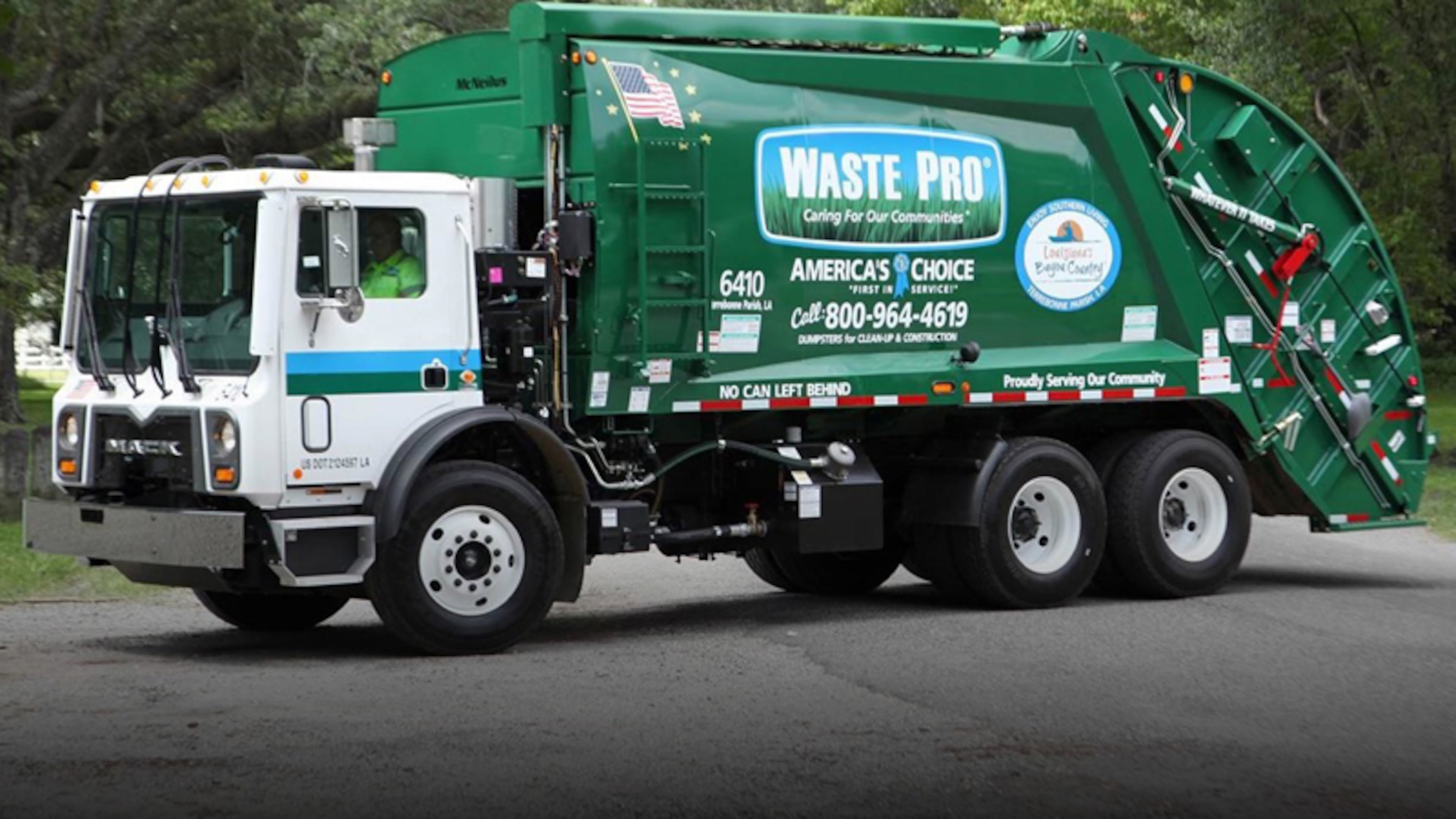 Waste Pro will take over residential trash and recycling pickups in Waleska beginning July 1, the city announced. WASTE PRO