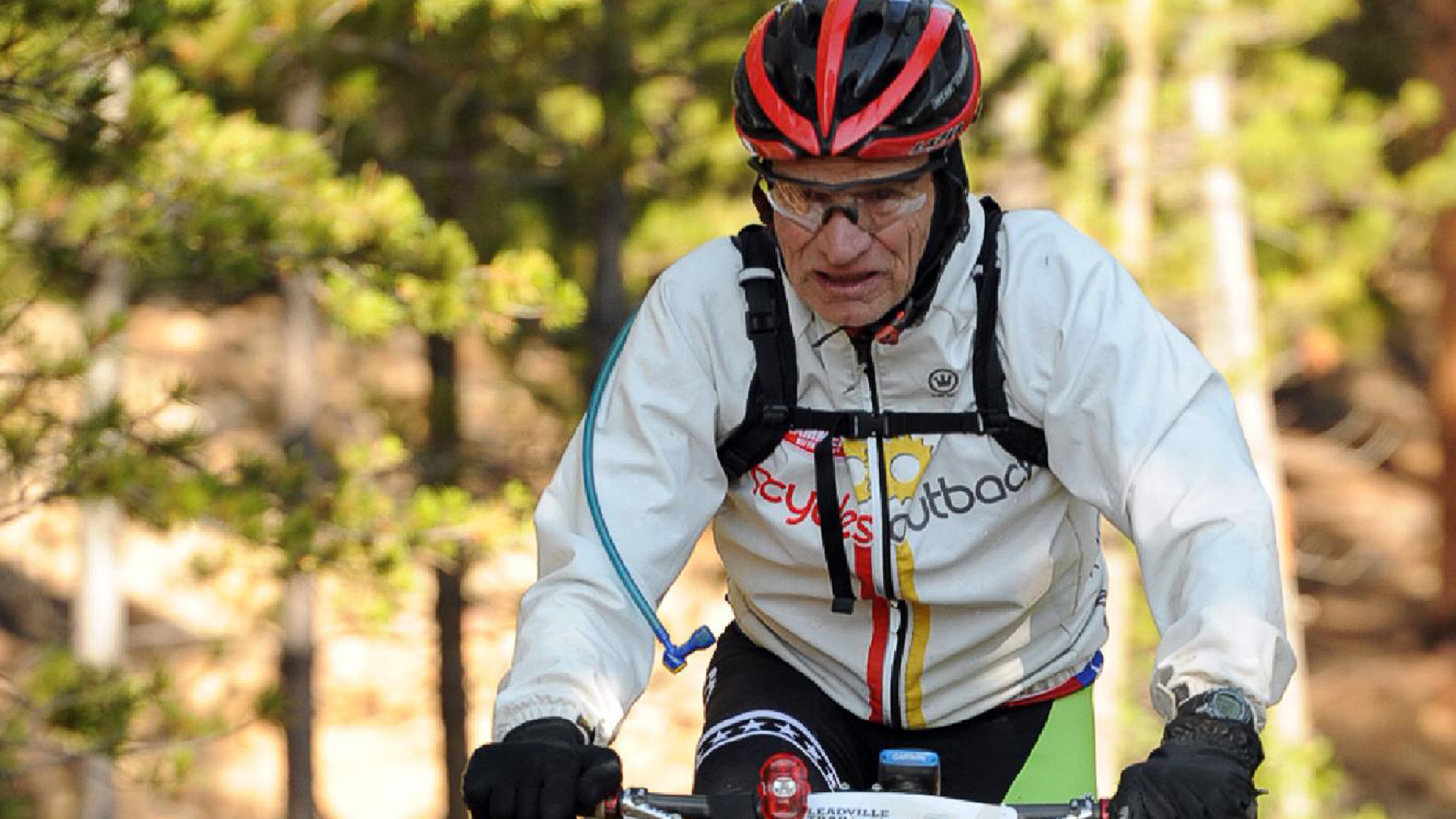 Fred Schmid, 82, started riding bikes in earnest about 20 years ago. He says he’s more fit now than he was then. (Photo courtesy Life Time Fitness/TNS)