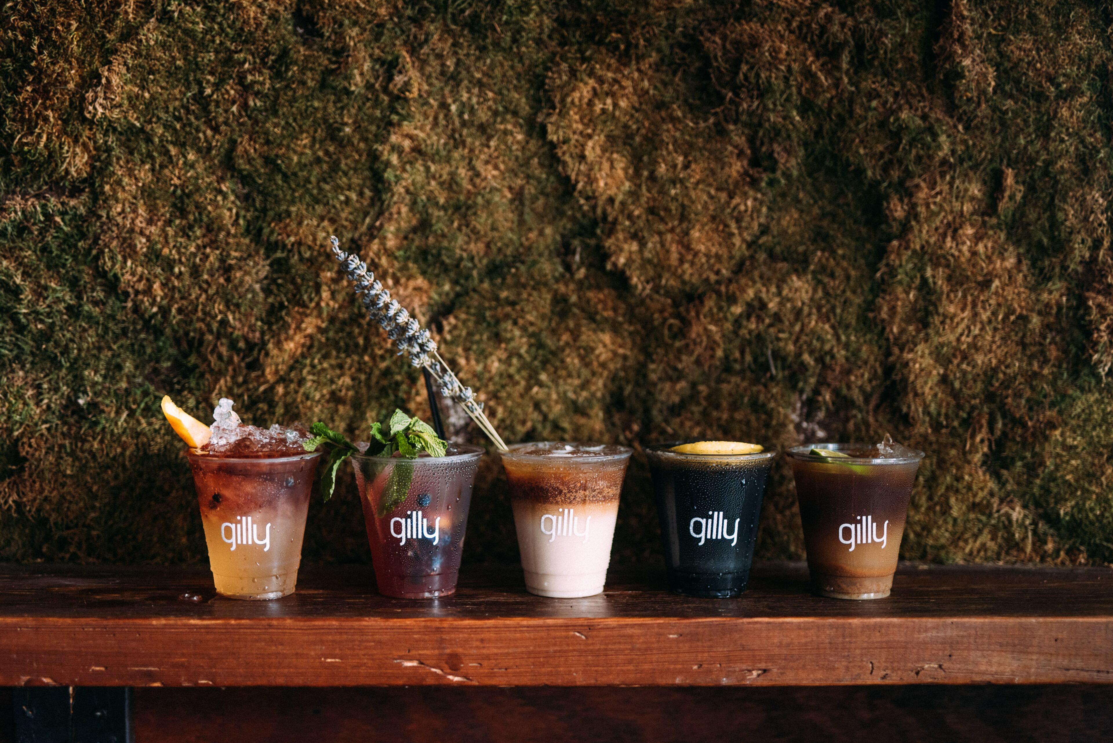 Gilly Brew Bar features a seasonal, themed menu of five tea and coffee elixirs. The most recent lineup, the Masquerade, is a pandemic-inspired representation of how masks have been used throughout history, and how they’re used today. CONTRIBUTED BY MARY-CLAIRE STEWART