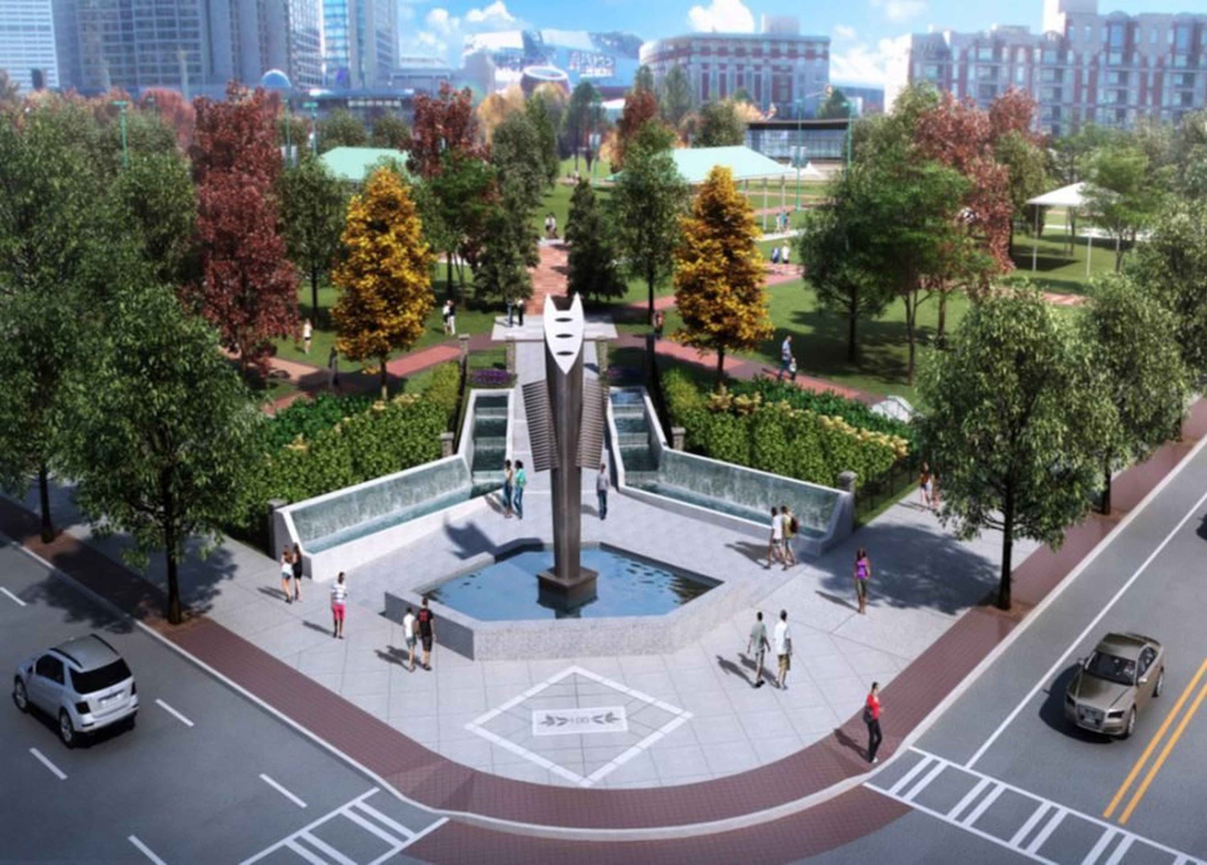 New features, including more water and art, included in plans to update Centennial Olympic Park.