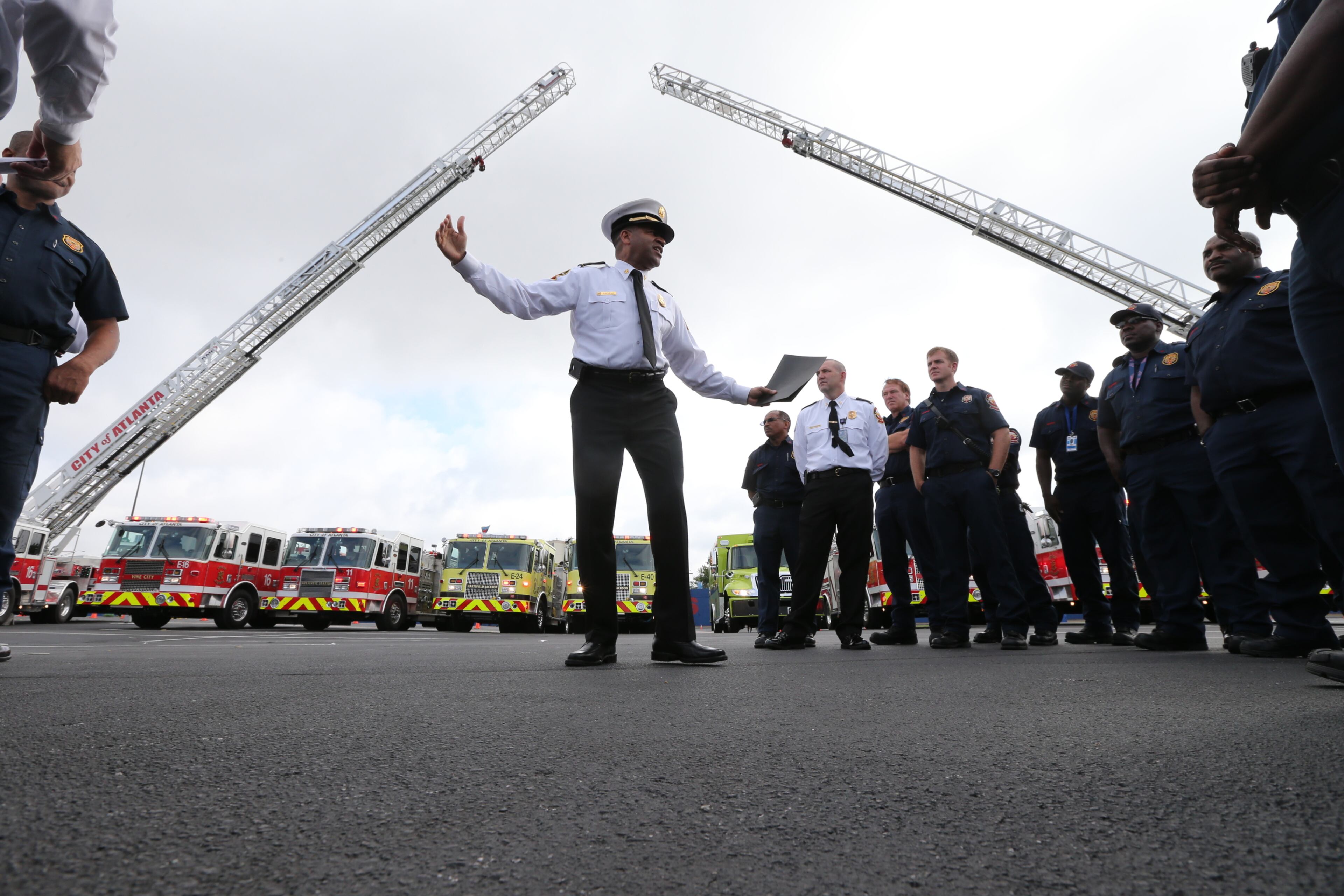 Atlantans' $10 million investment in fire safety was put on display Tuesday. At a ceremony in the Turner Field parking lot, the city and Mayor Kasim Reed showcased some of the equipment that's been purchased in the last year for the Atlanta Fire Rescue Department.