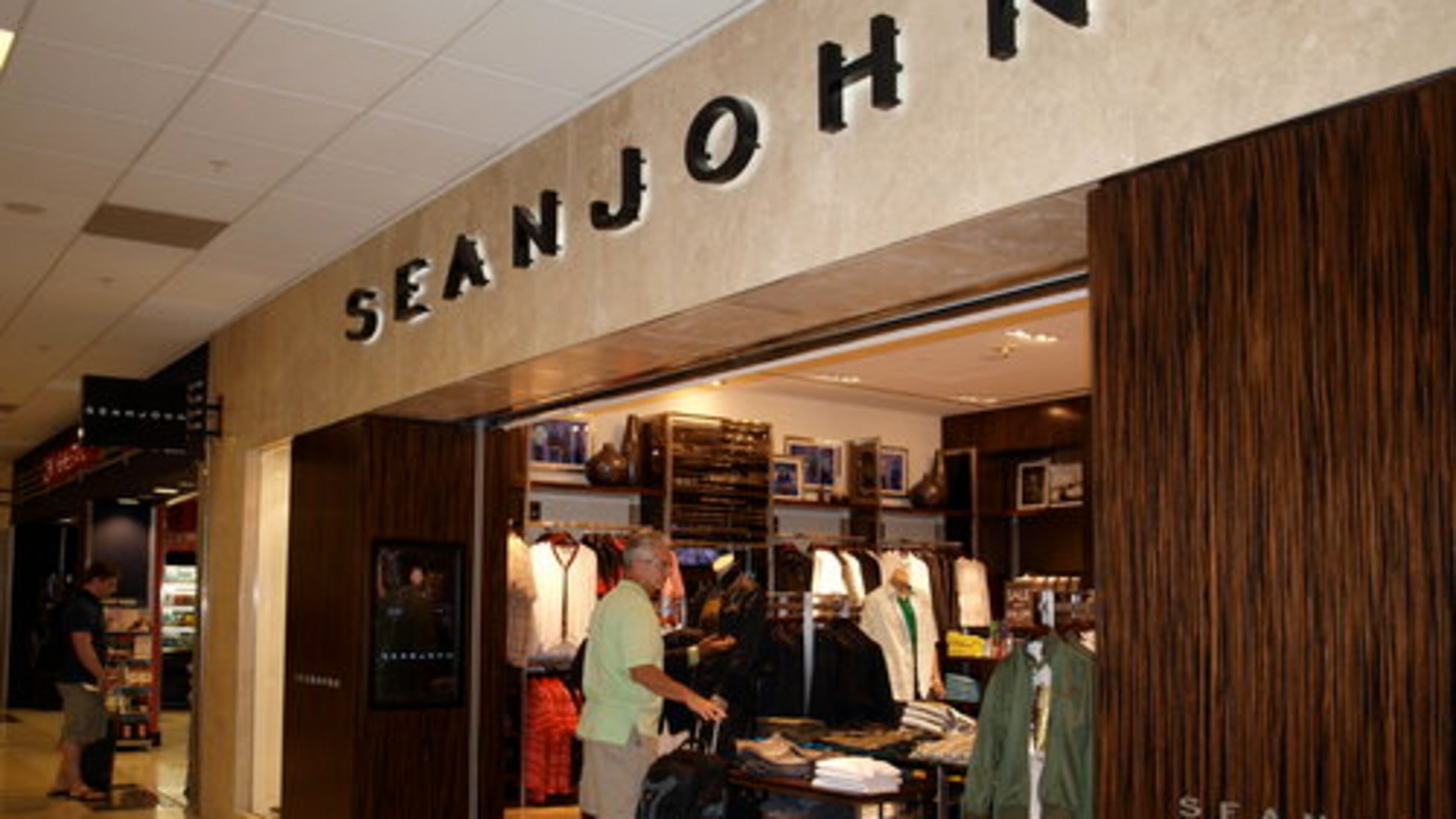 A traveler checks out the new Sean John store on Concourse B of Hartsfield-Jackson International Airport, which remains one of the busiest airports in the world.