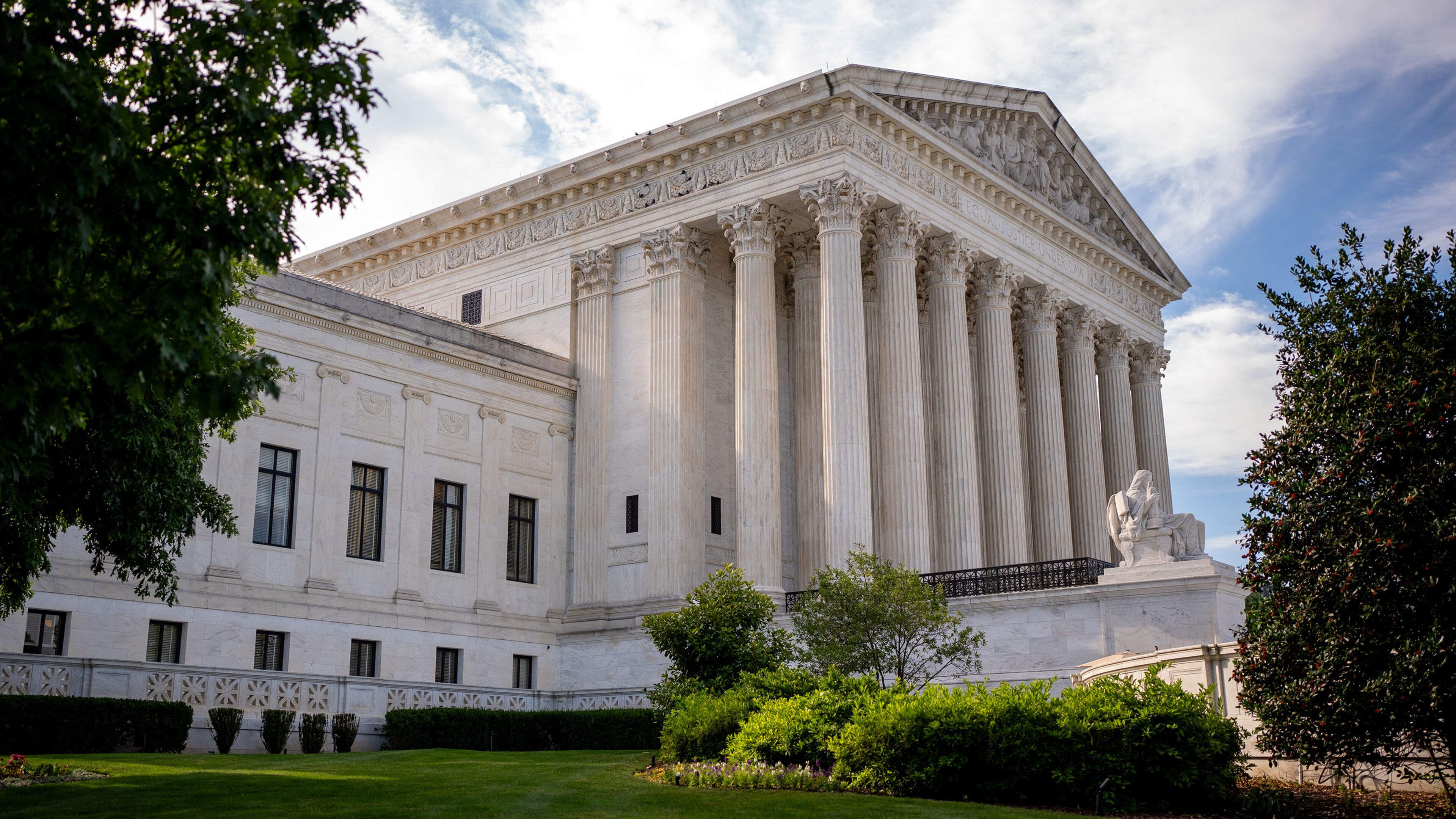 An exterior view of the Supreme Court on June 20, 2024, in Washington, D.C. (Andrew Harnik/Getty Images/TNS)