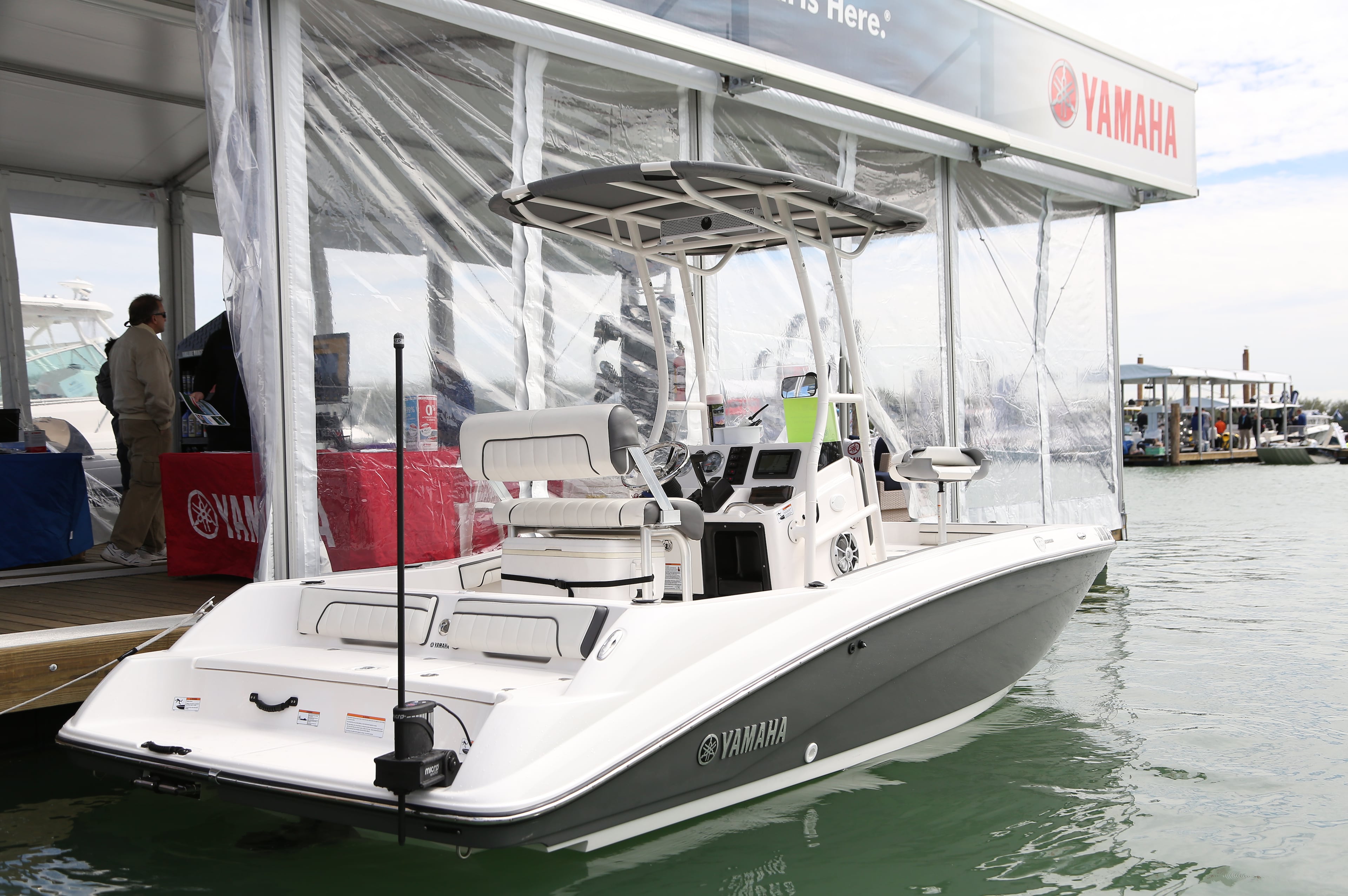 Yamaha At Miami Boat Show