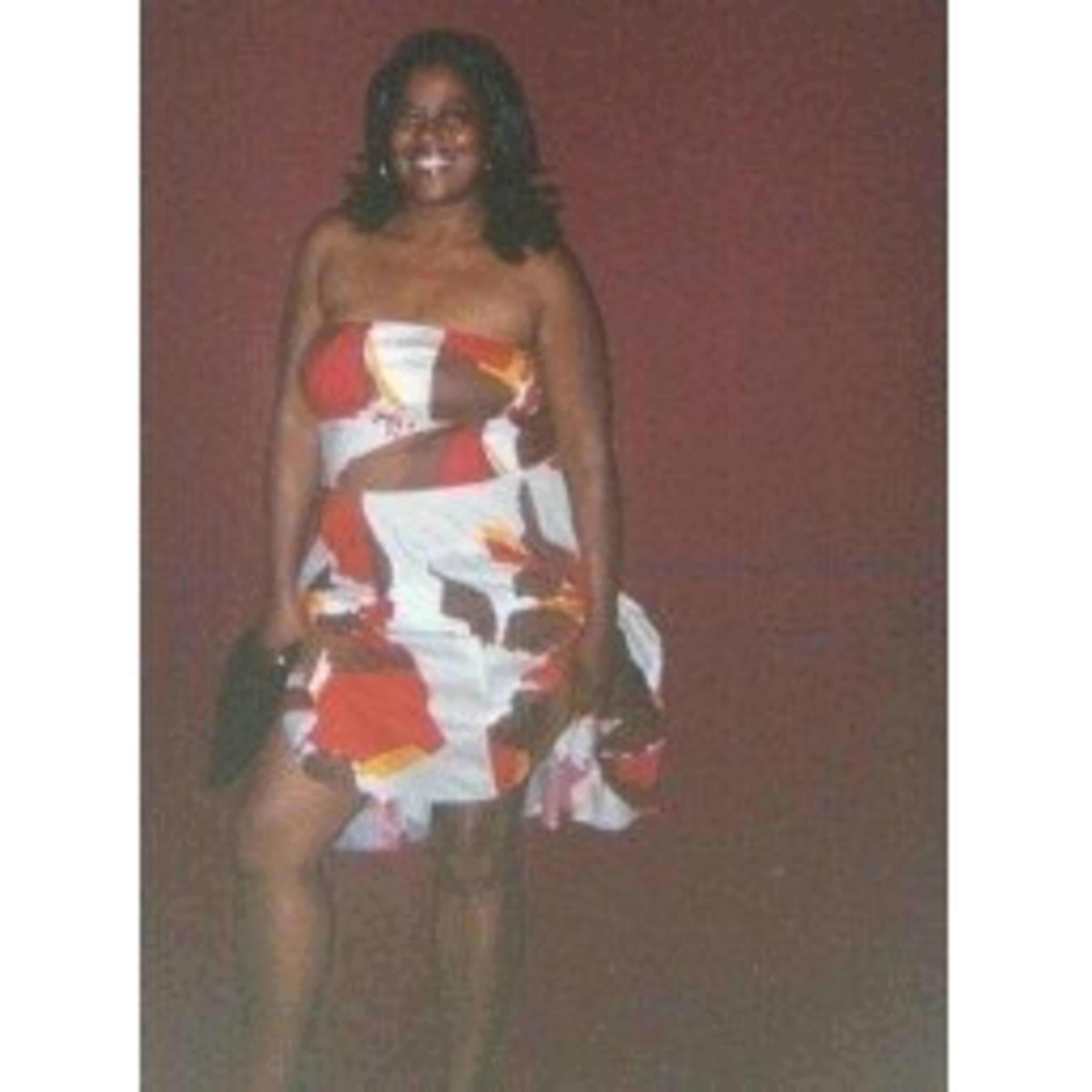 The Atlanta resident says "some dresses can transform the evening into a lovely affair and it is so pretty you feel as if you are a work of art!"