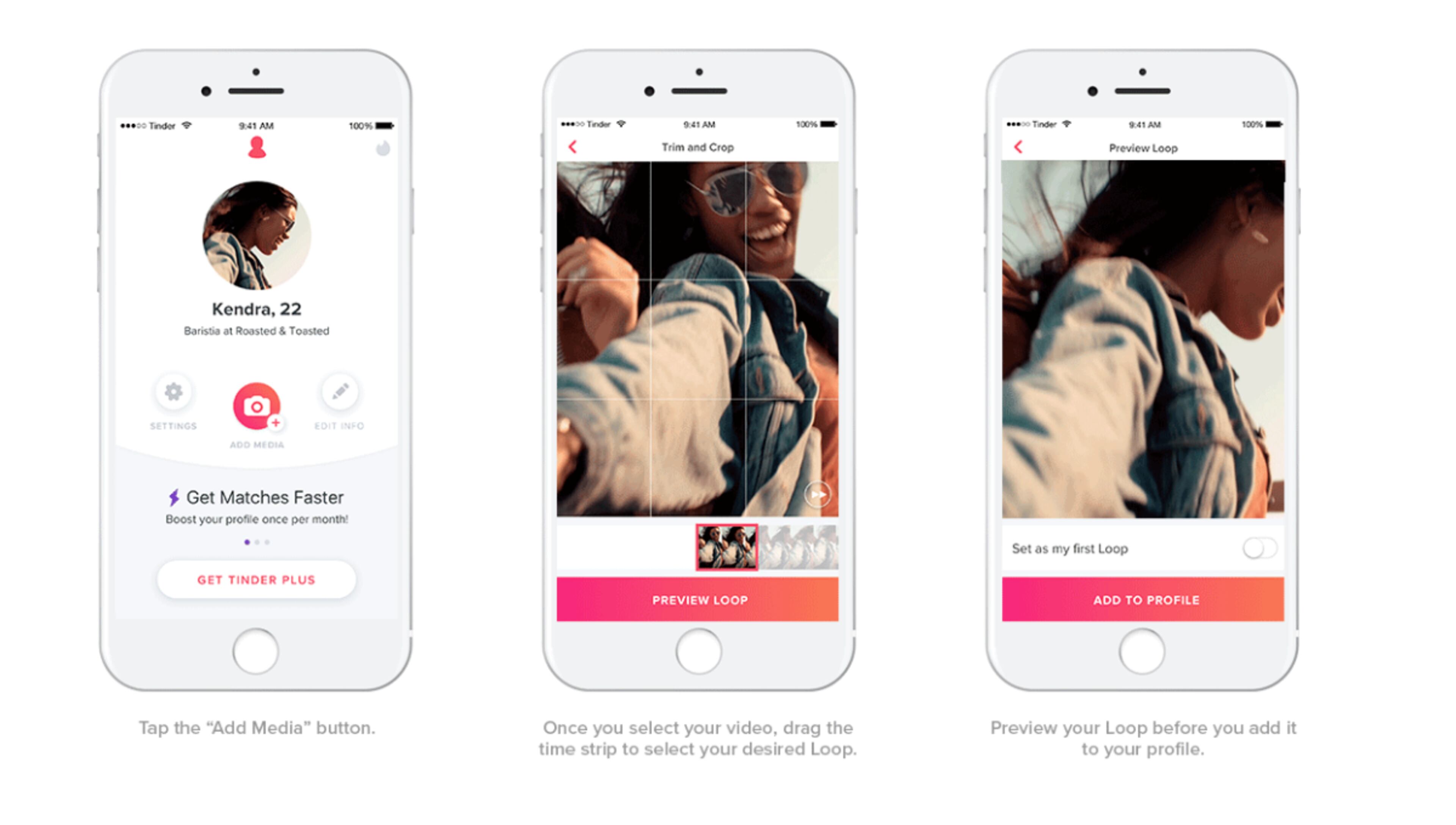 How to use Tinder Loops