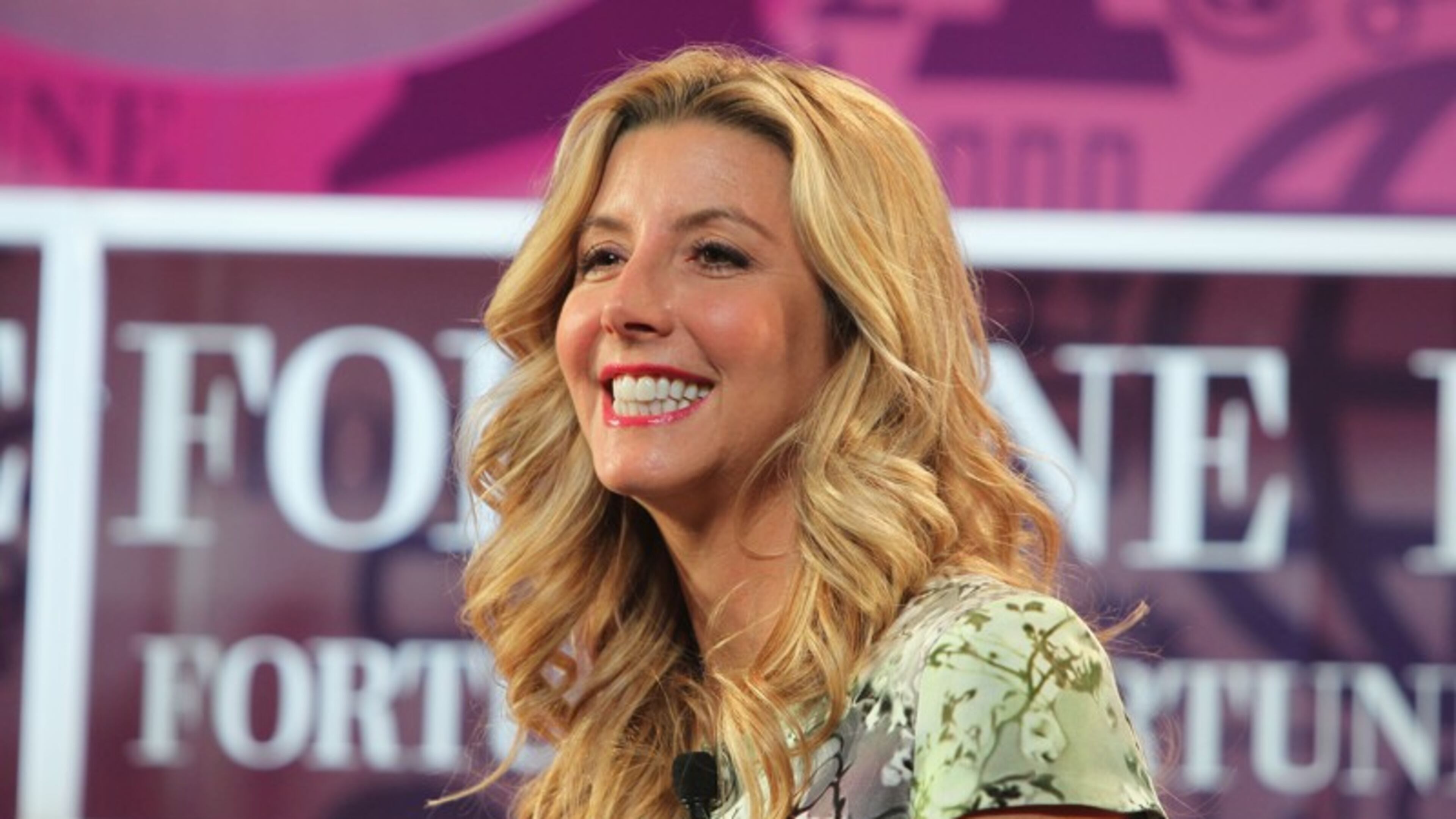 Sara Blakely will become executive chairwoman of Spanx after the sale of a majority stake of her company to Blackstone. (file photo)