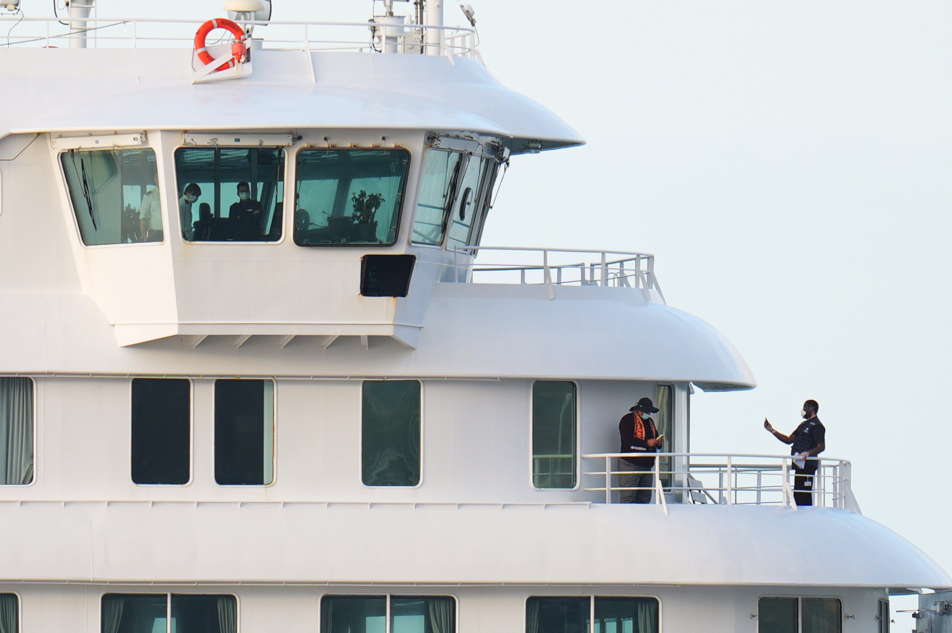 APTOPIX Spain Hantavirus Ship