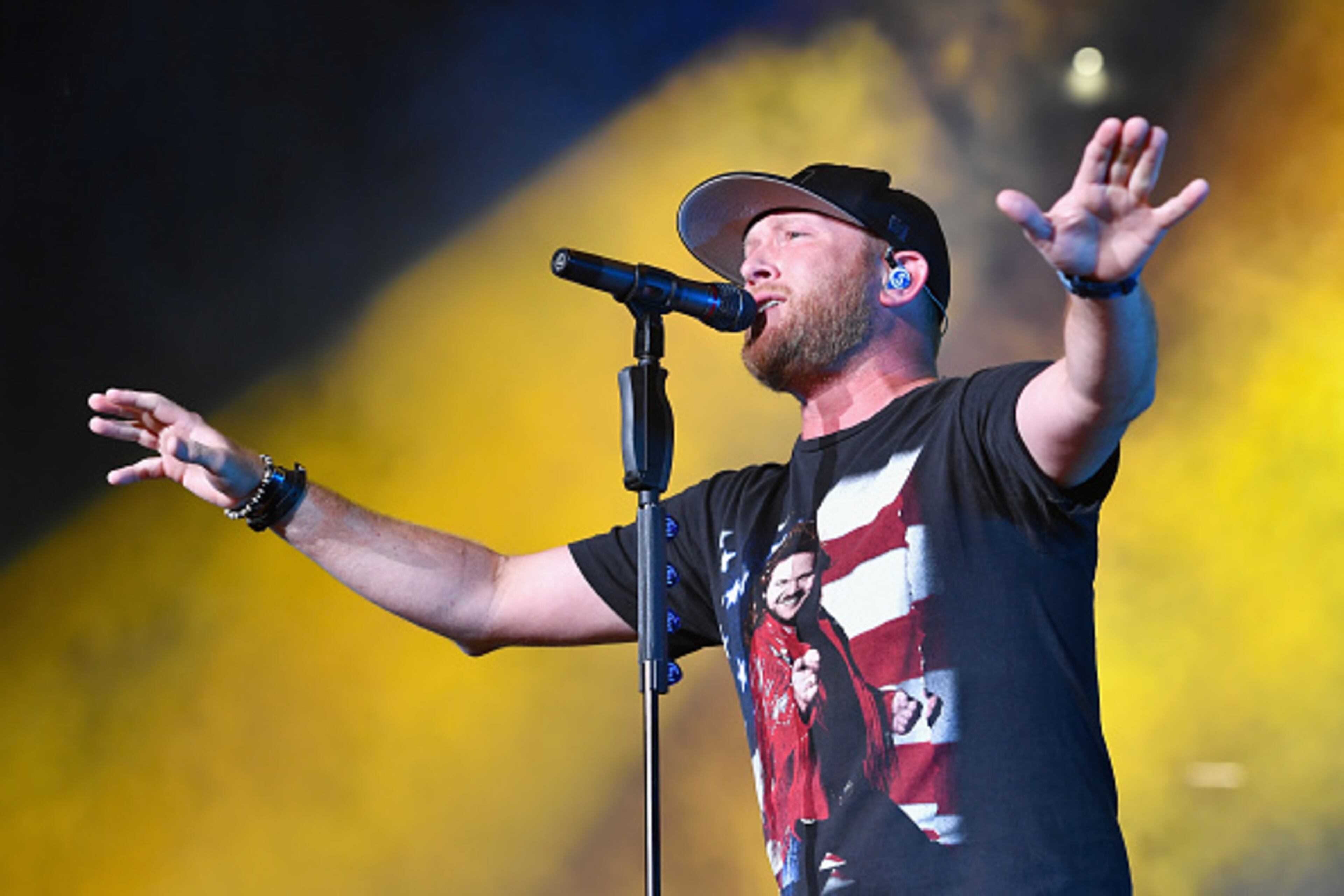 Cole Swindell performs during the 2018 CMA Music festival on June 9, 2018 in Nashville. (Photo by Erika Goldring/Getty Images)