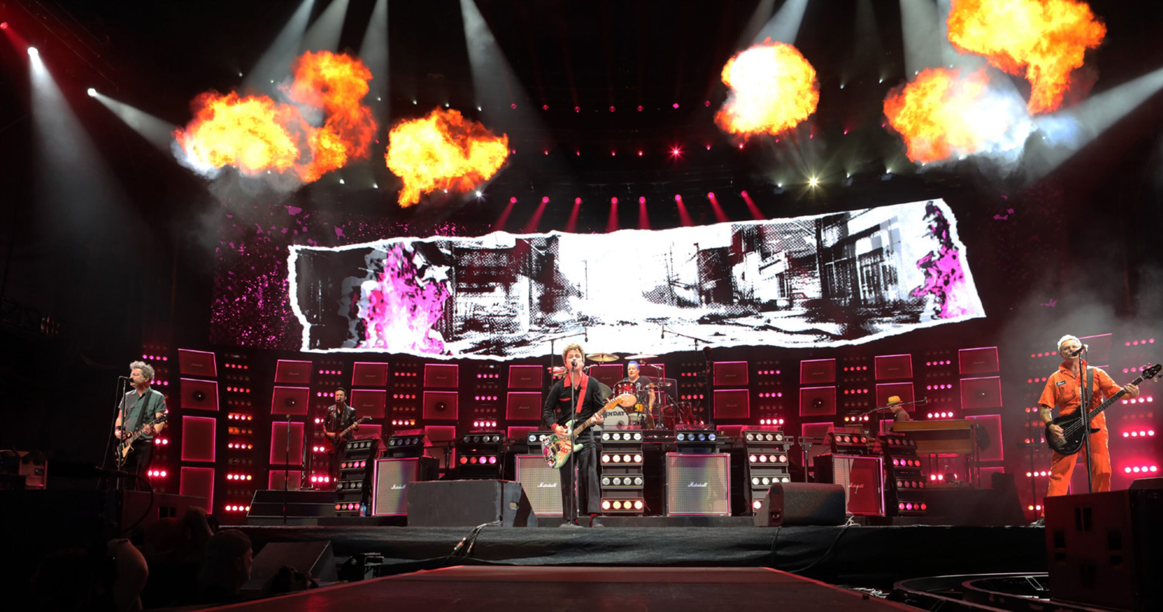 Green Day brought their Saviors Tour to Truist Park on Wednesday, August 28, 2024. Opening acts were Smashing Pumpkins, Rancid, The Linda Lindas and Paradox..
Robb Cohen for the Atlanta Journal-Constitution