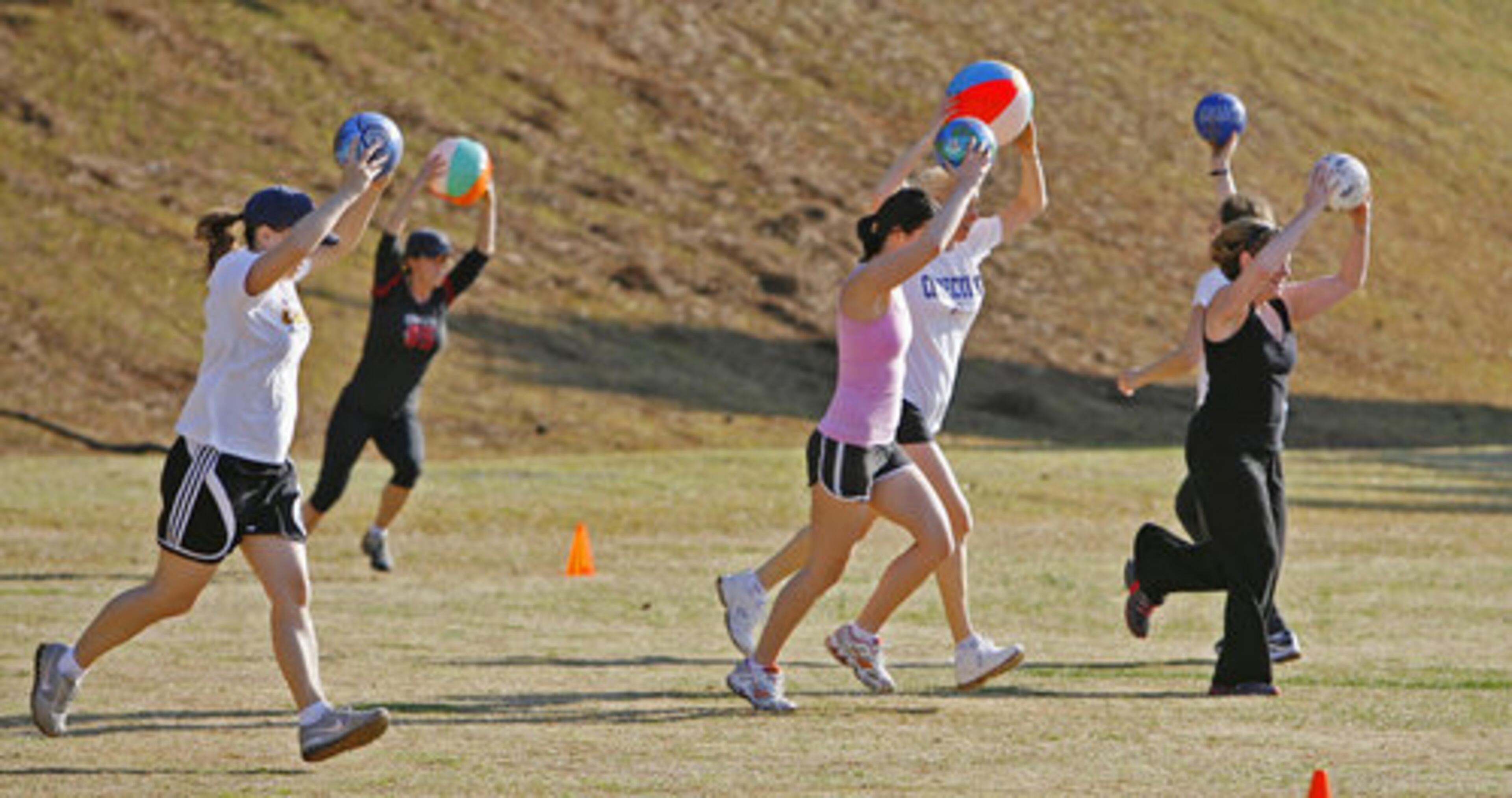 The participants are determined to shed pounds and tone their bodies.