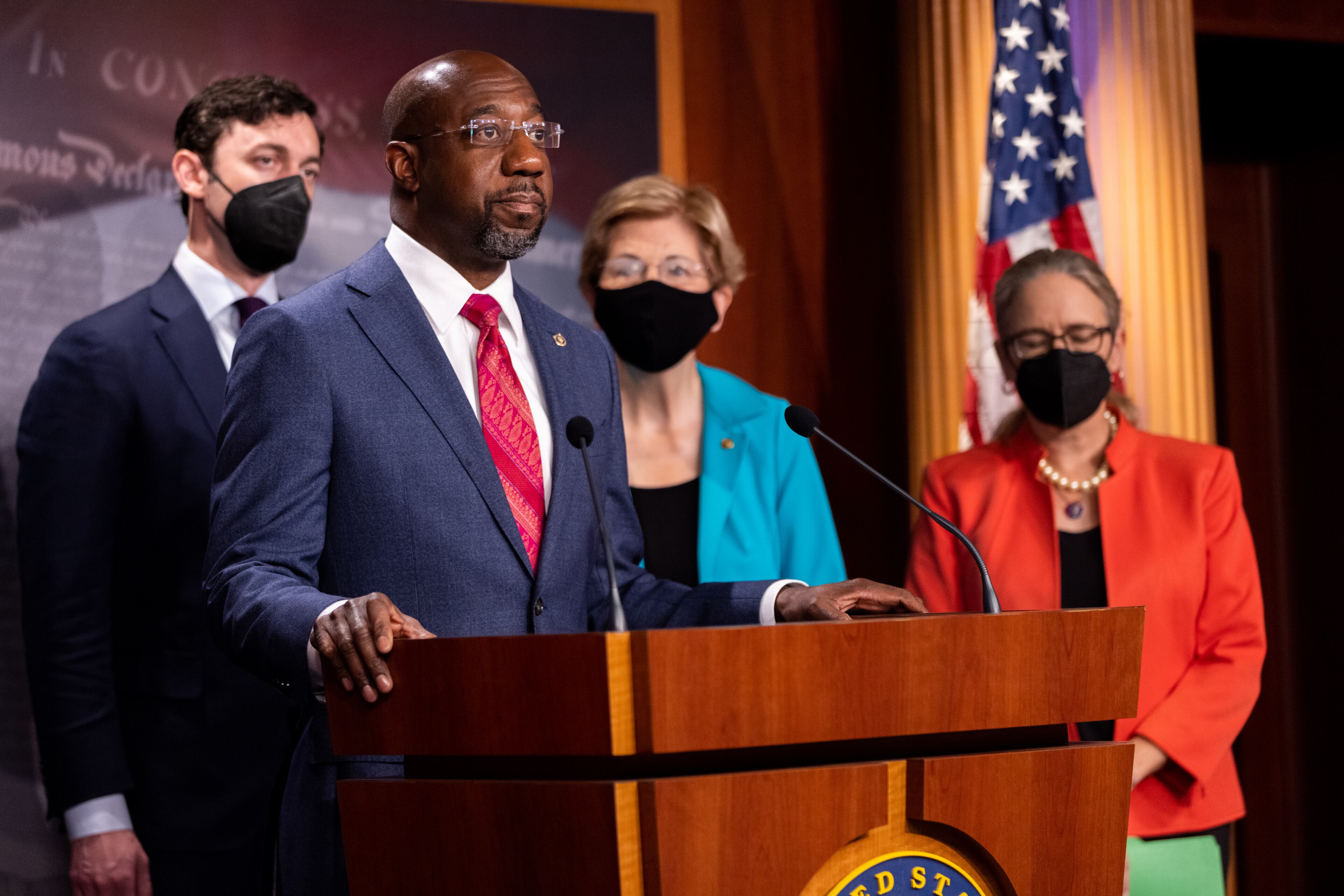 U.S. Sen. Raphael Warnock is pitching his plan to suspend the federal 18.4 cents-per-gallon gas tax until 2023 as an effort to pass savings directly to Americans amid rising inflation. Opponents call it pandering, saying if Warnock were worried about gas prices, he should have backed the Keystone XL pipeline.