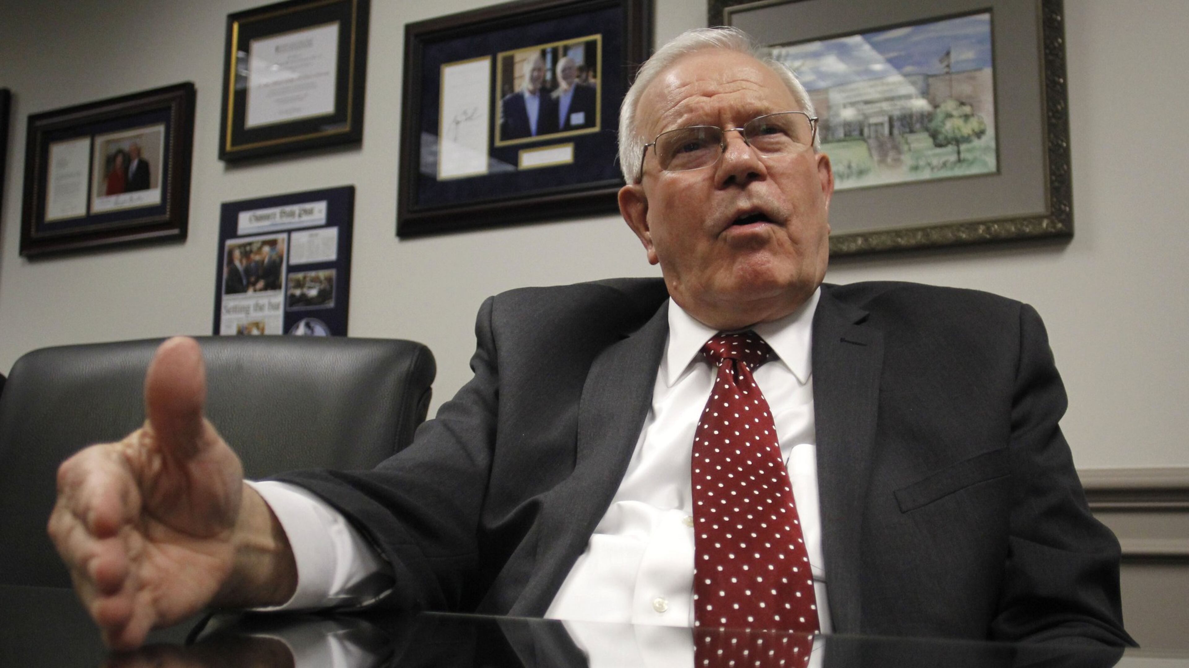 February 29, 2016 Suwanee - Gwinnett County Public Schools CEO/Superintendent J. Alvin Wilbanks speaks during a recent interview with the AJC. Wilbanks has been the superintendent in Gwinnett for for 20 years. TAYLOR CARPENTER / TAYLOR.CARPENTER@AJC.COM