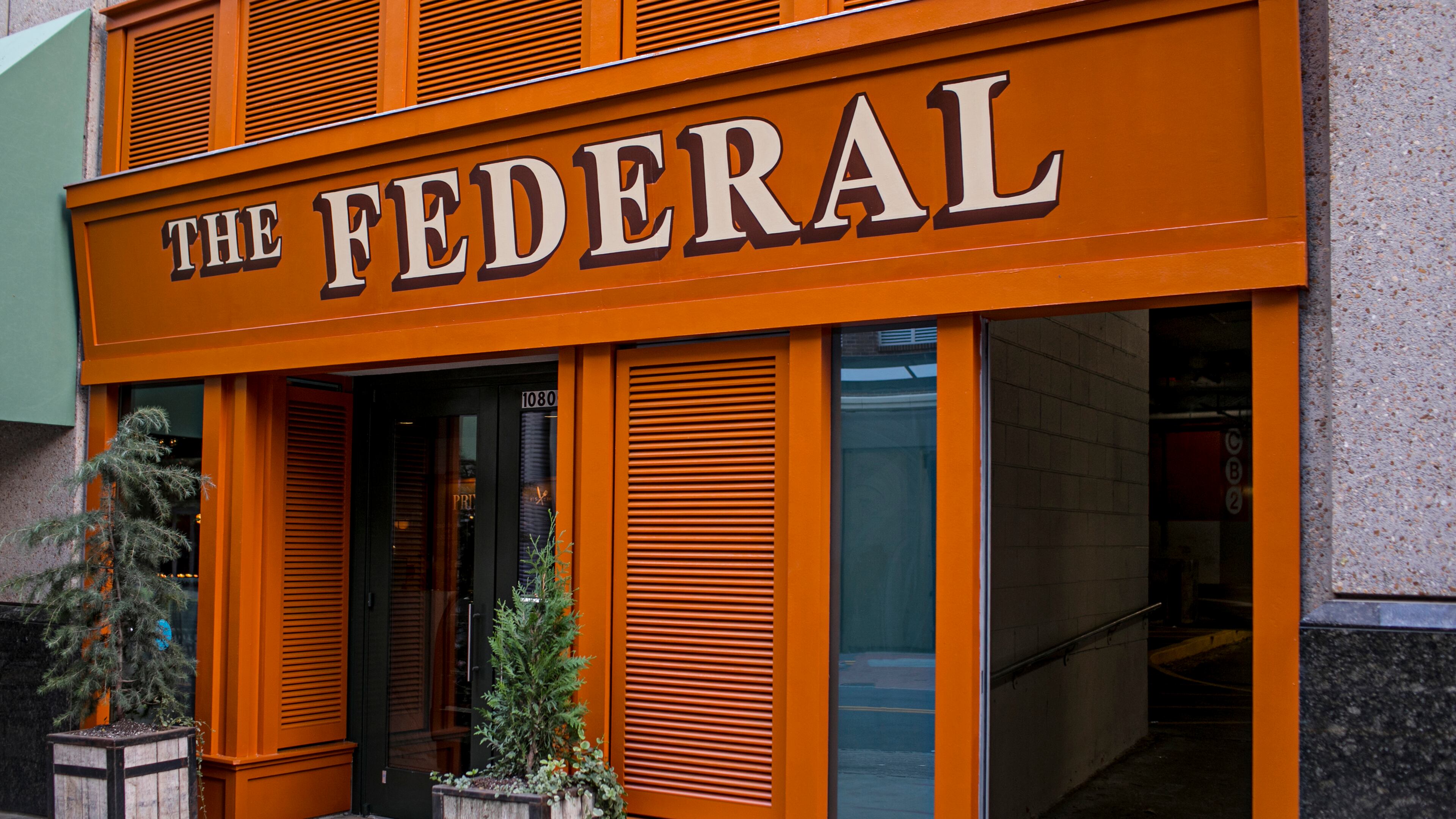 Market oysters are $1 every day at The Federal.