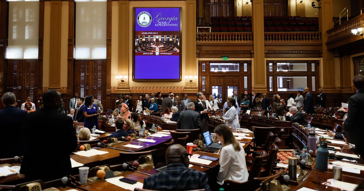 Georgia lawmakers punt fight over voting machines to 2028