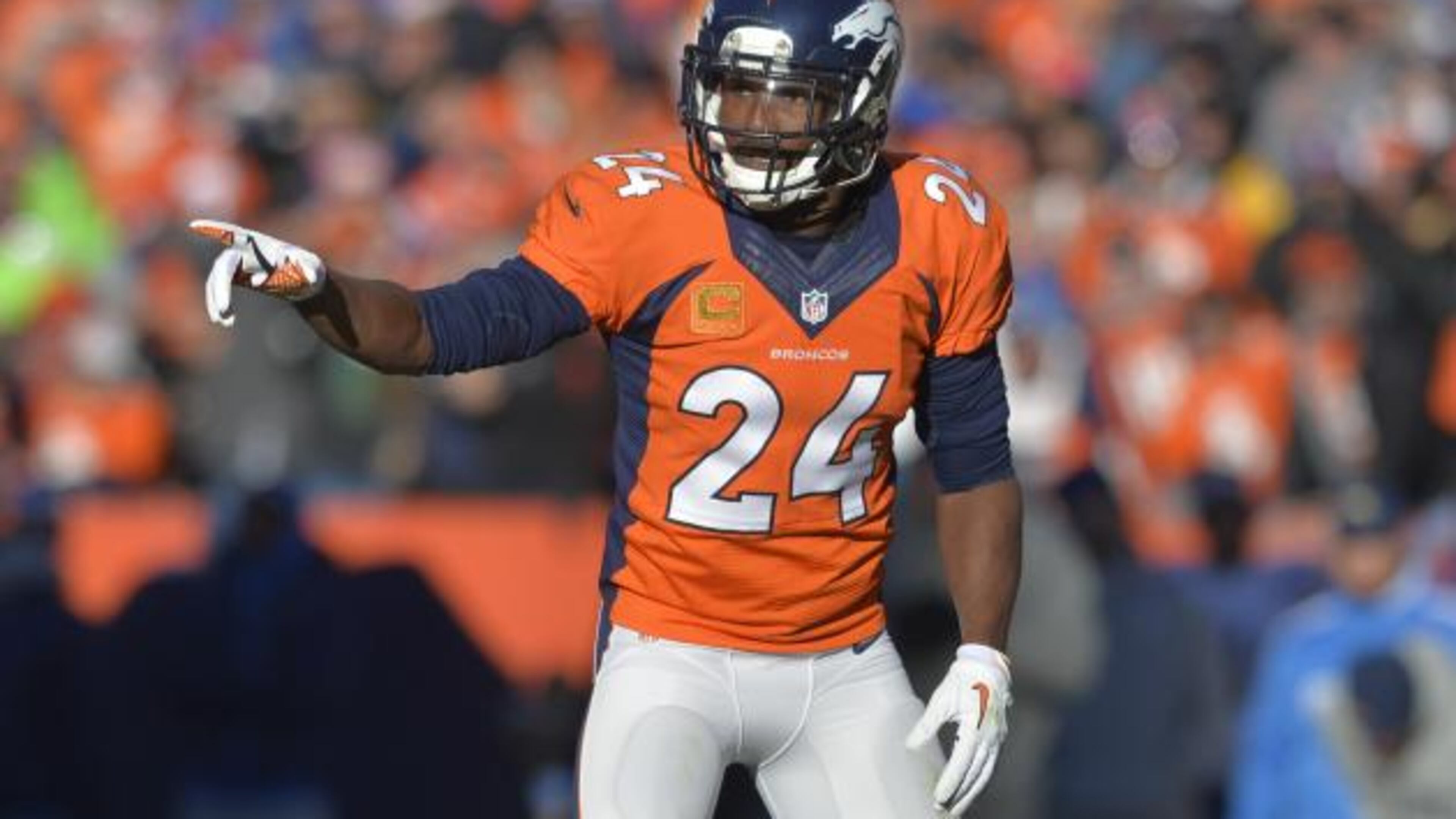 Champ Bailey was limited during the regular season by a foot injury but played in the playoffs.