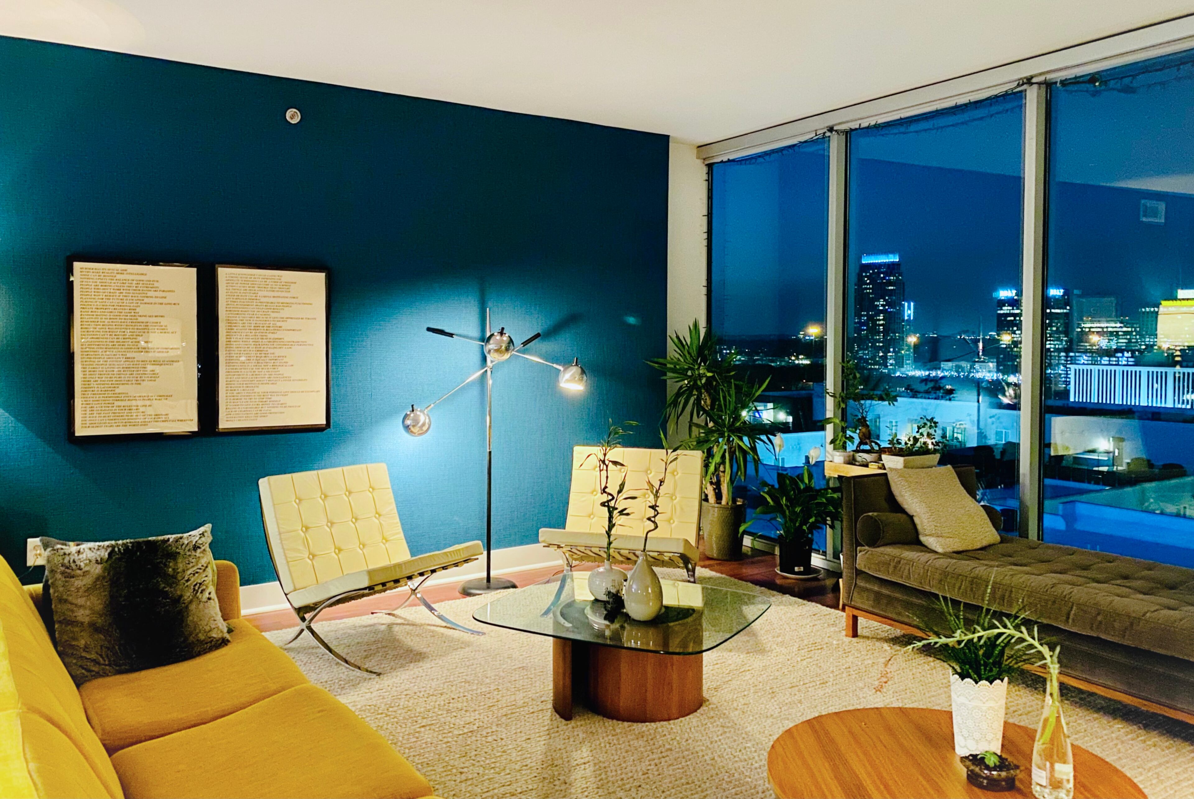 Night moves in Midtown need to be mixed with quiet spots to catch up and gaze out. Text by Eric Salsbery