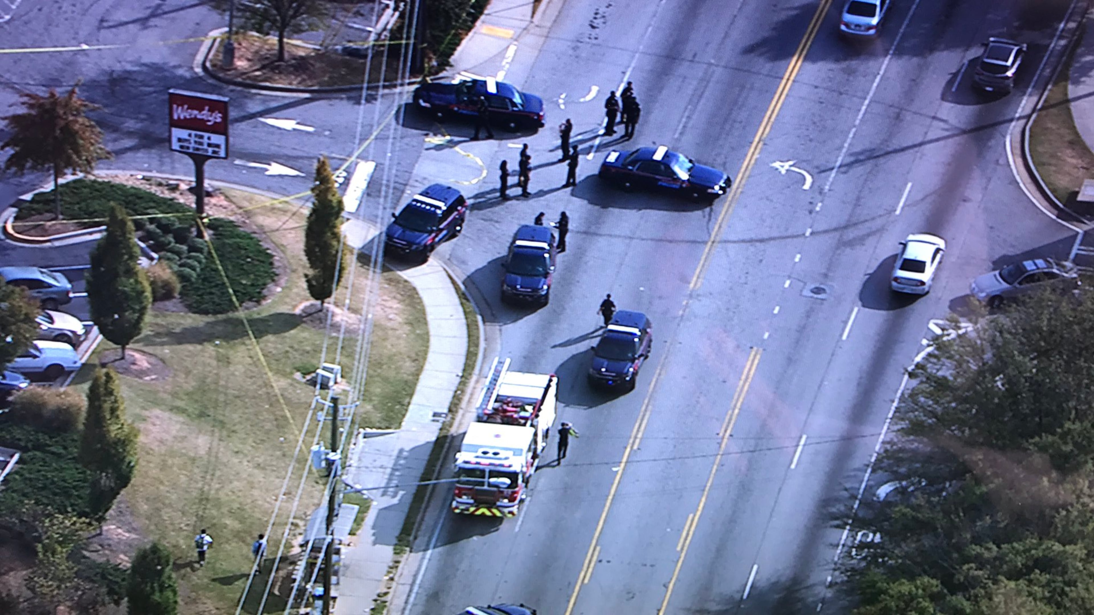 Two shootings were reported Wednesday afternoon in southwest Atlanta. (Credit: Channel 2 Action News)