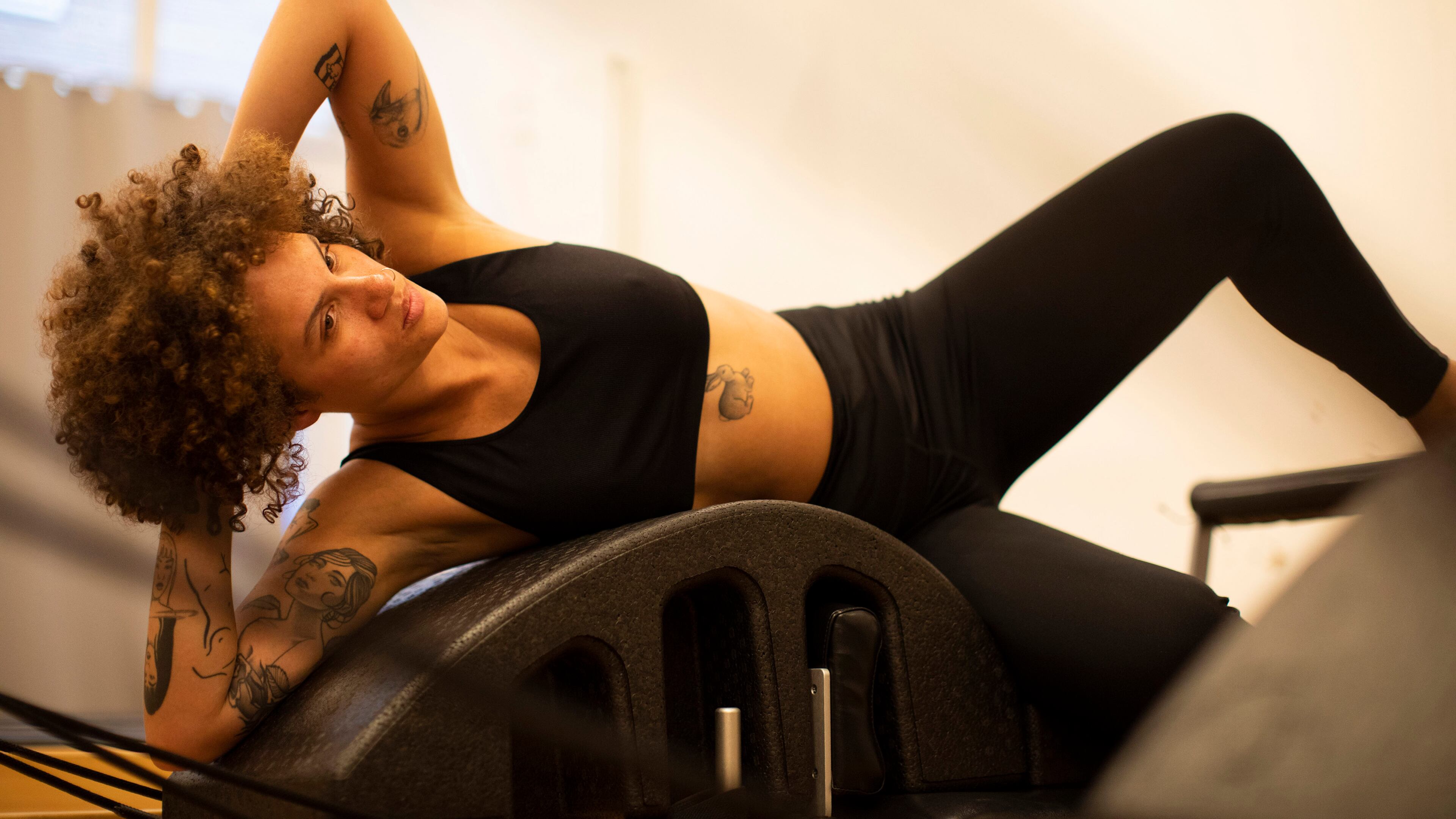 A pilates exercise, in Amsterdam, July 18, 2022. Whether a first workout proves gentle or challenging, experts have advice for carrying on. (Melissa Schriek/The New York Times)