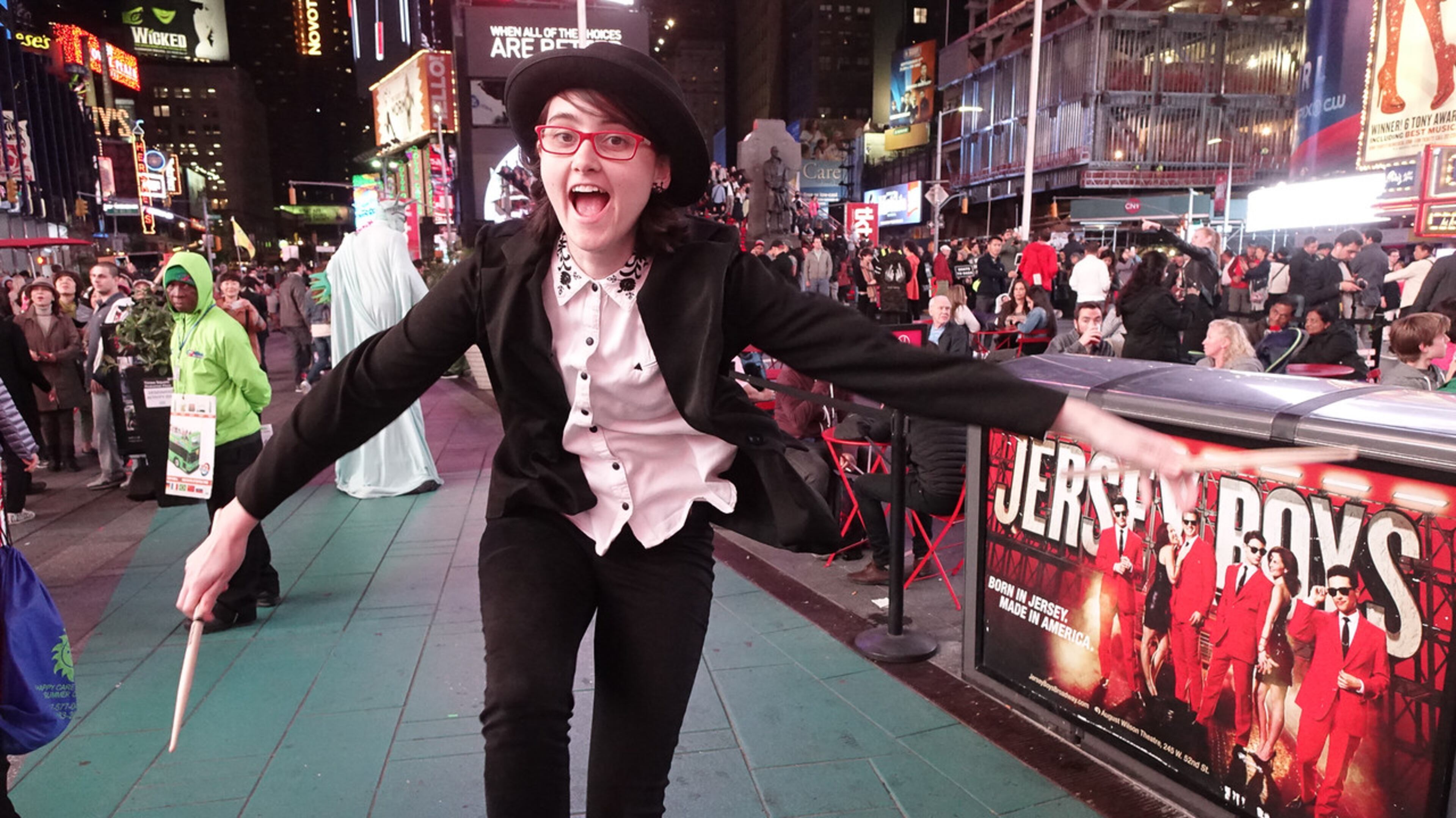 Janna Graham finished her last semester at Kennesaw State University while working in New York.