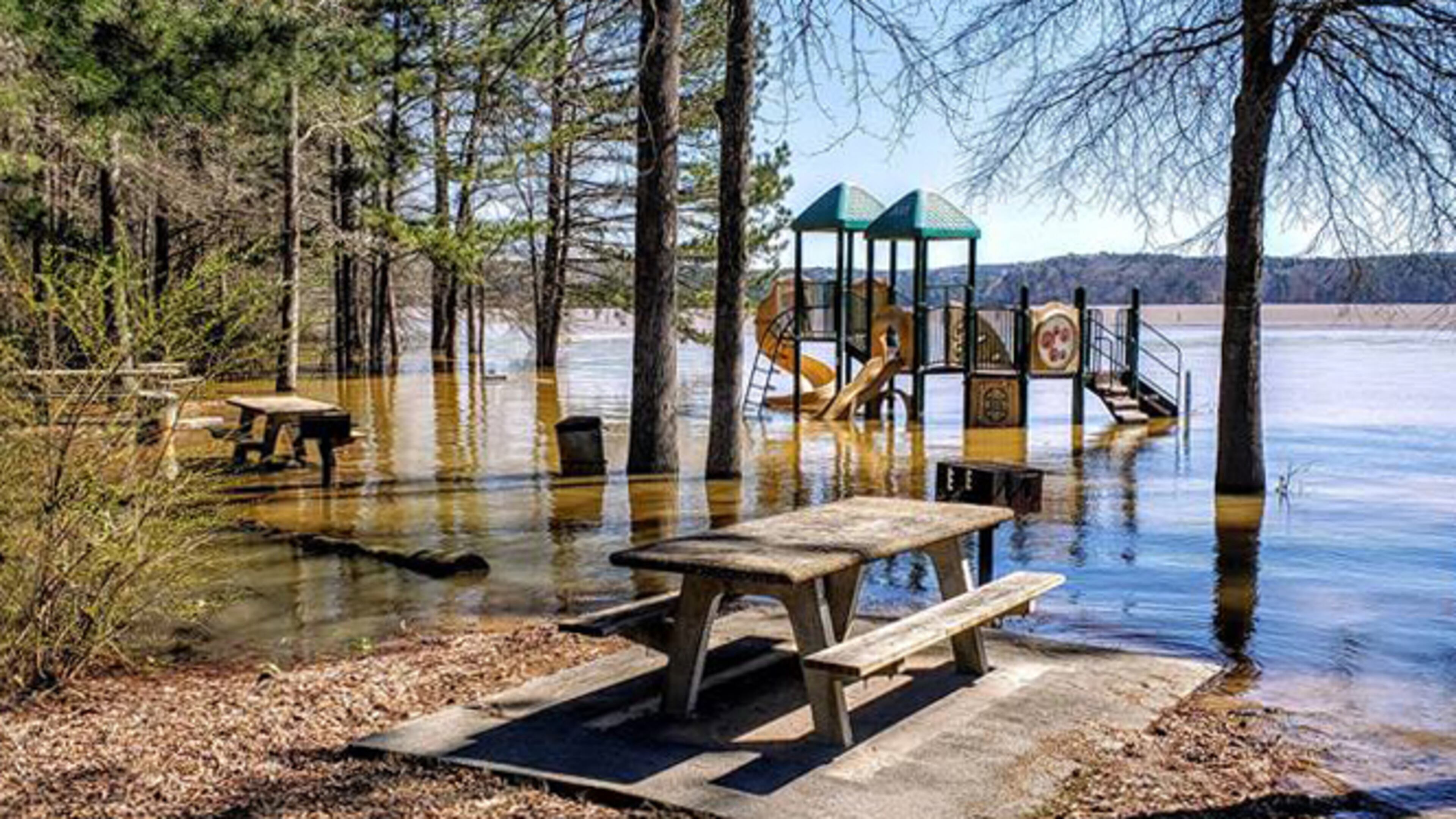 High water will delay until March 29 the openings of many campgrounds and day use areas at Allatoona Lake in Cherokee and Bartow counties. U.S. ARMY CORPS OF ENGINEERS via Facebook