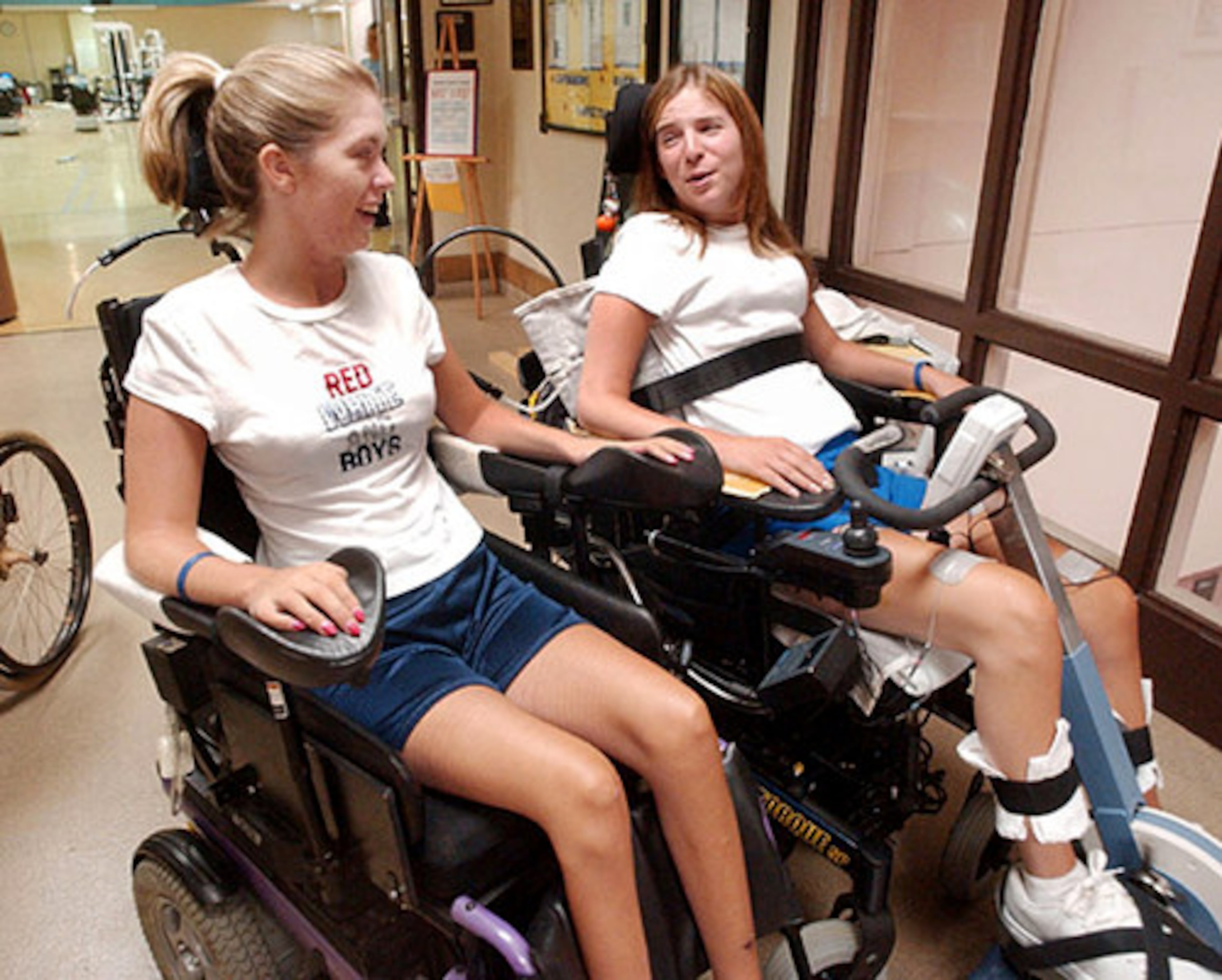 But Donald, seen here in a file photo with friend and fellow patient Kristy Justus, didn't stop there. She hopes to have the separate Cindy Donald Dreams of Recovery Foundation up and running, kicking it off with a golf tournament.