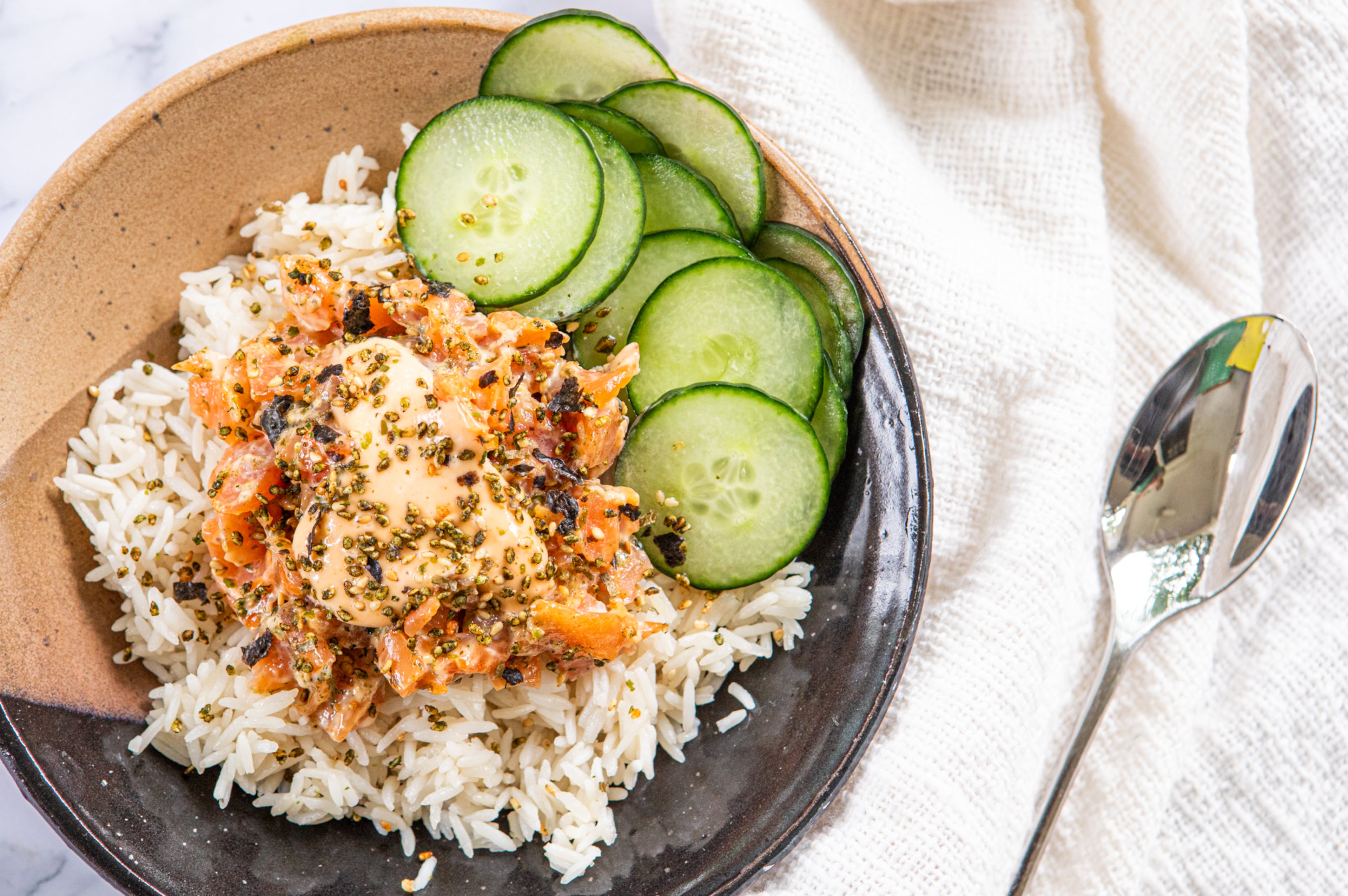071326: Easy Salmon Poke Bowls