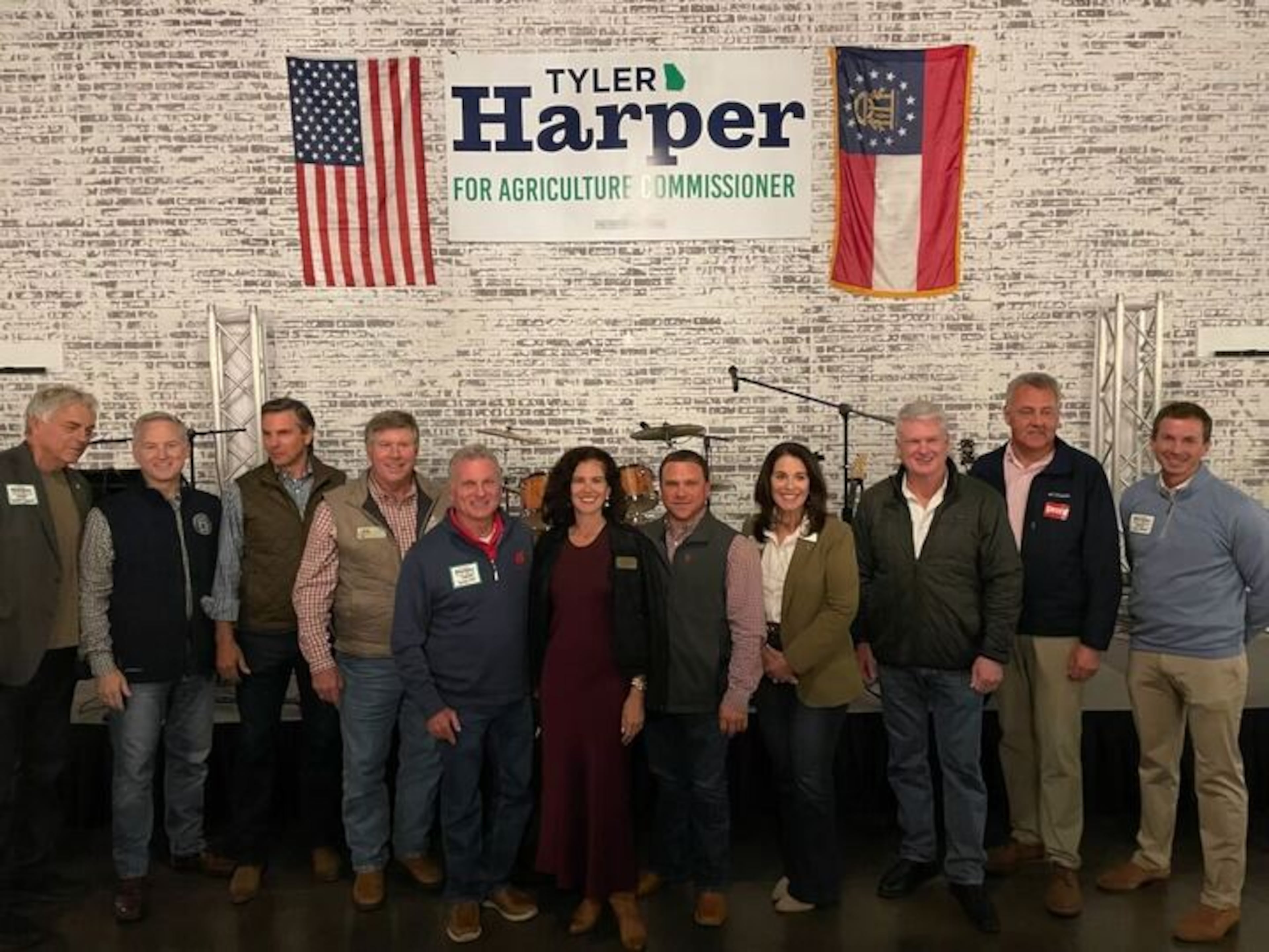 Several Republican lawmakers turned out for a fundraising event hosted by Georgia Agriculture Commissioner Tyler Harper in Irwin County, Ga. (Courtesy photo)