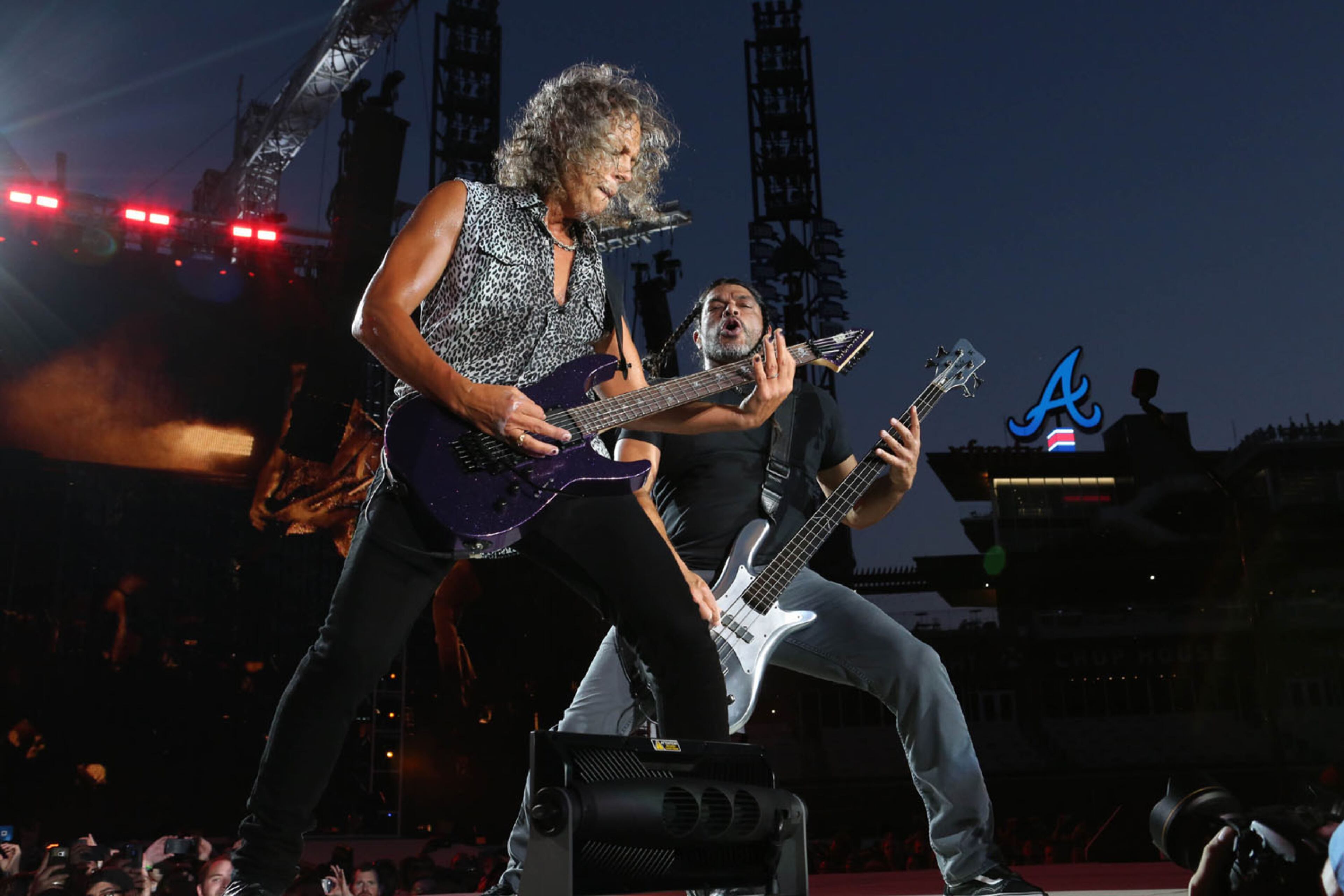 #20 of #35. PLEASE KEEP IN SEQUENTIAL ORDER FOR THE CONTINUITY OF THE GALLERY. Metallica brought its Worldwired Tour to sold out SunTrust Park on Sunday, July 9, 2017, with Avenged Sevenfold and Volbeat opening the hard rock show.Robb Cohen Photography & Video /RobbsPhotos.com