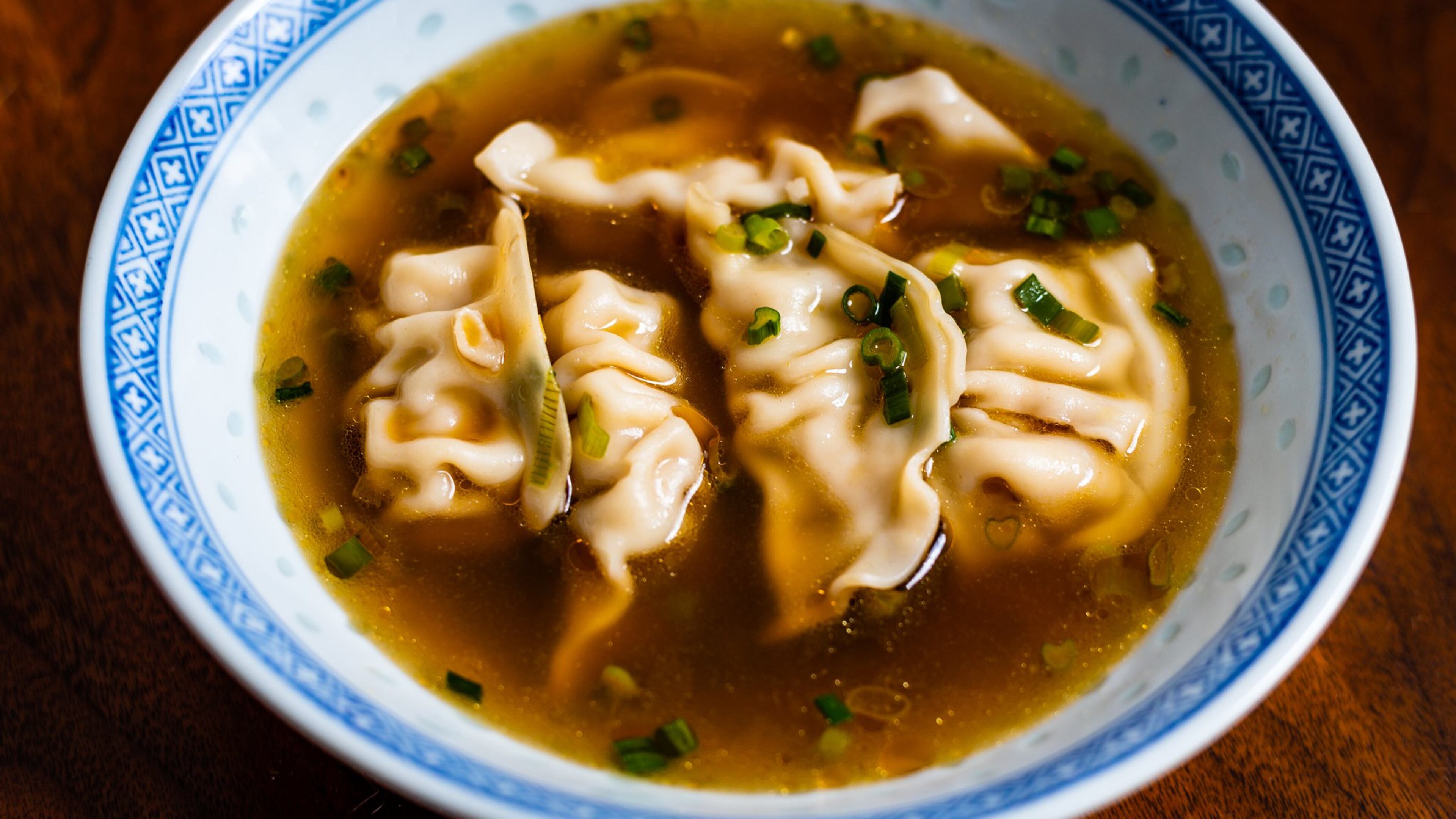 Ginger Wonton Soup. CONTRIBUTED BY HENRI HOLLIS