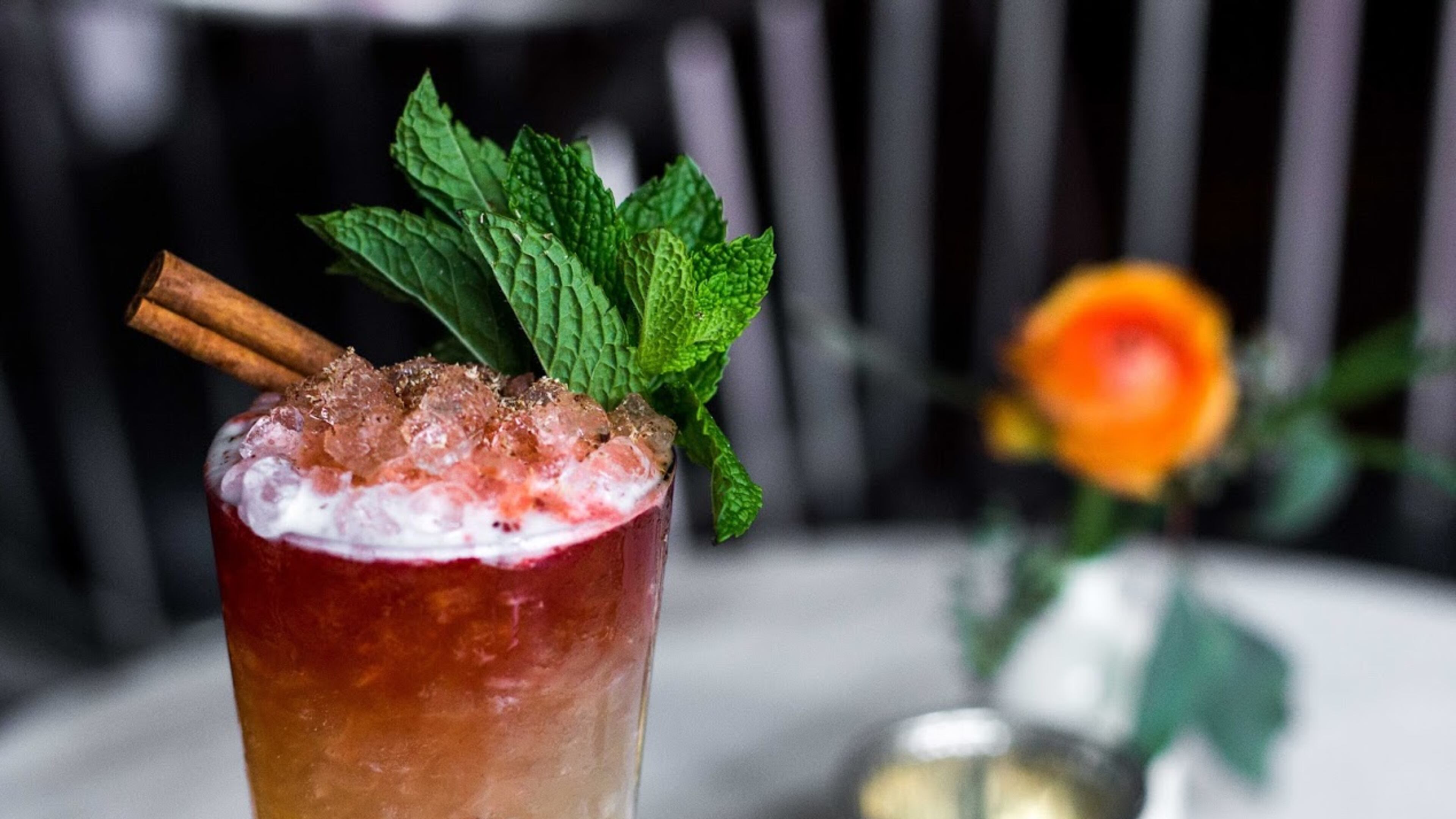 AMER Smoke and Chill cocktail. Photo by Dan Durnell.