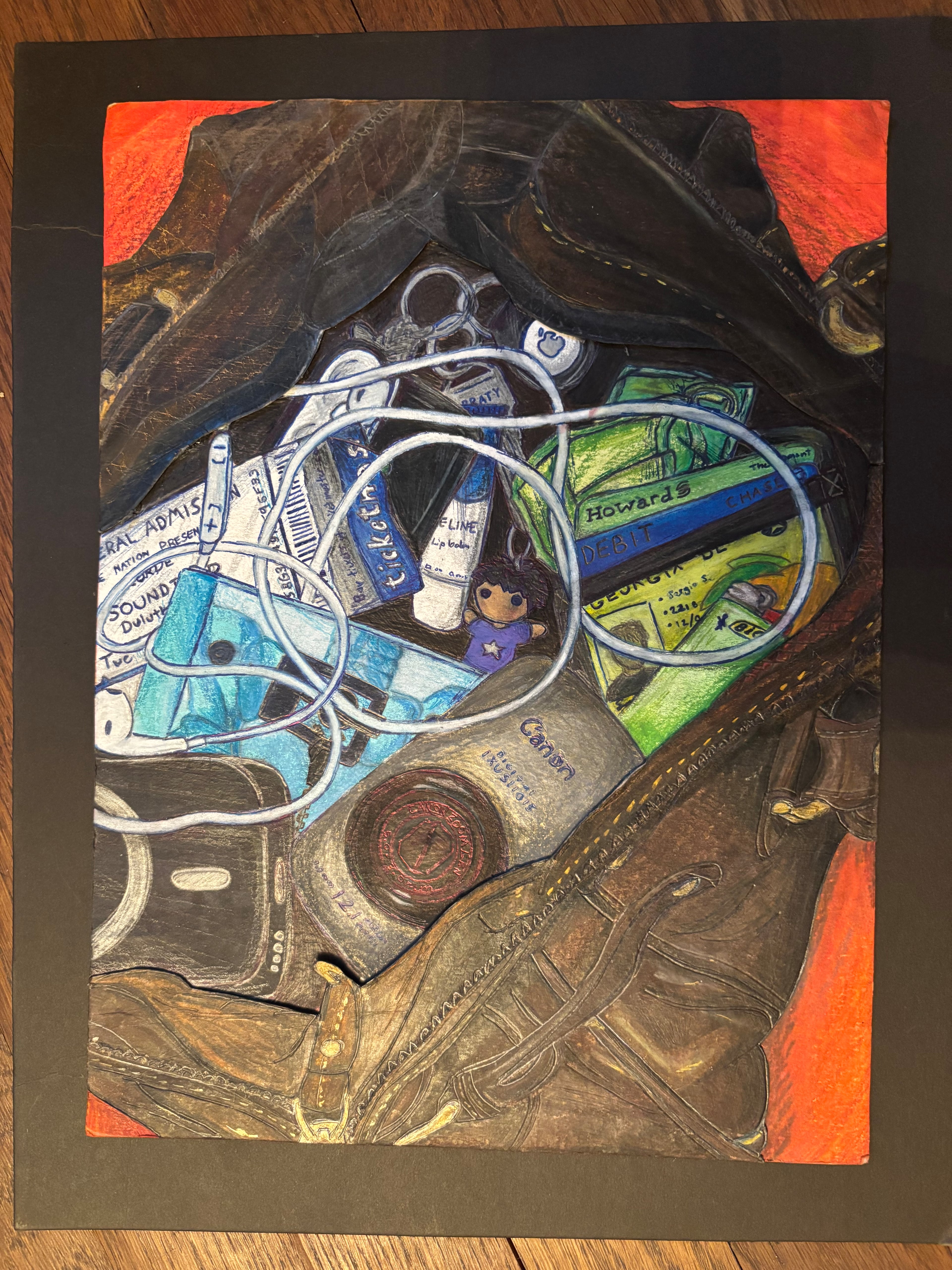 The Buford Highway Arts Festival will showcase artwork from a variety of local students, including Cross Keys High School. This piece by Sergio Soto-Pineda will be on display. (Courtesy of Sergio Soto-Pineda)