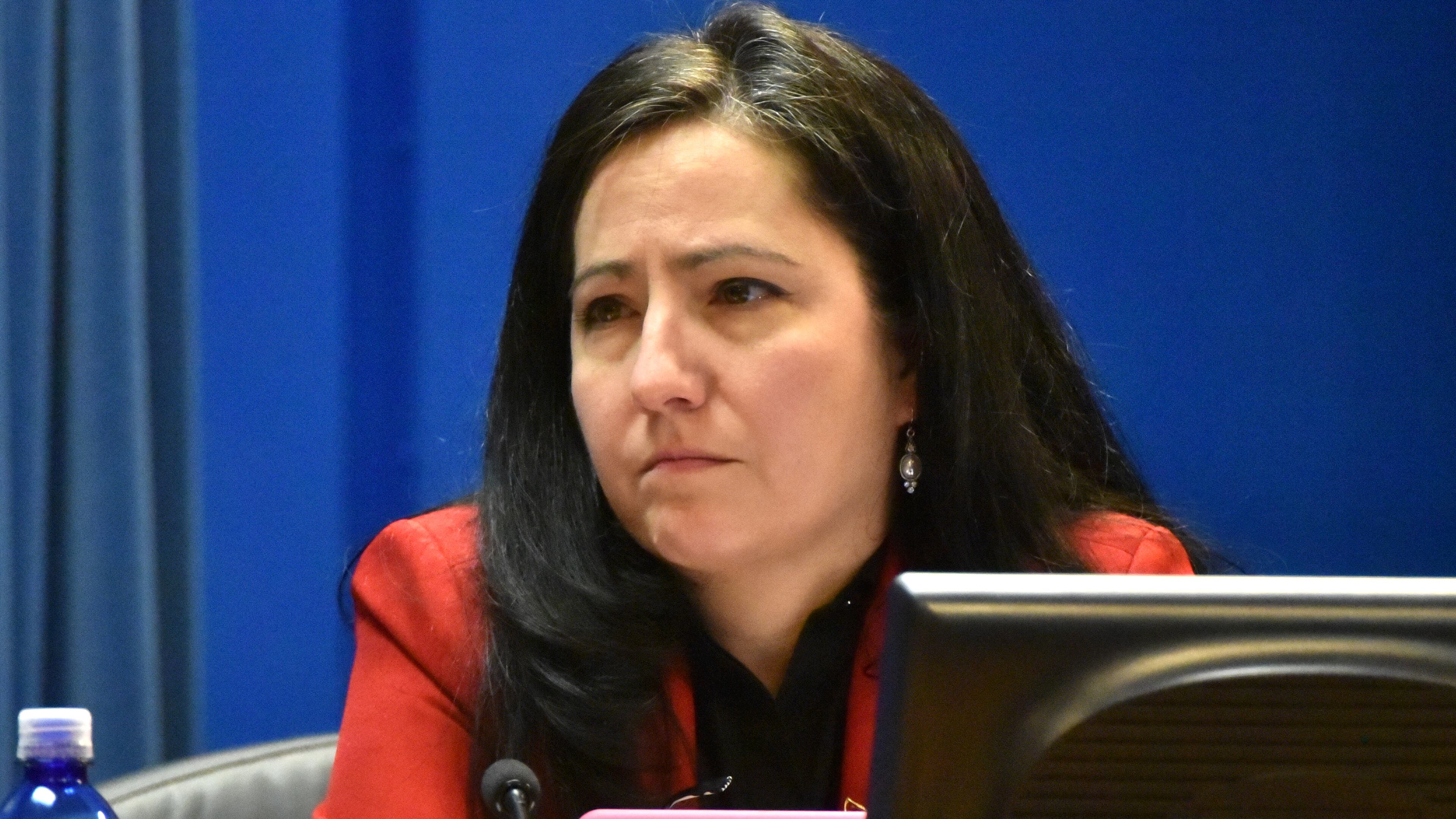 December 13, 2016 Decatur - DeKalb County Commissioner Nancy Jester during DeKalb County Commission meeting at DeKalb County Government Administration Building on Tuesday, December 13, 2016. HYOSUB SHIN / HSHIN@AJC.COM