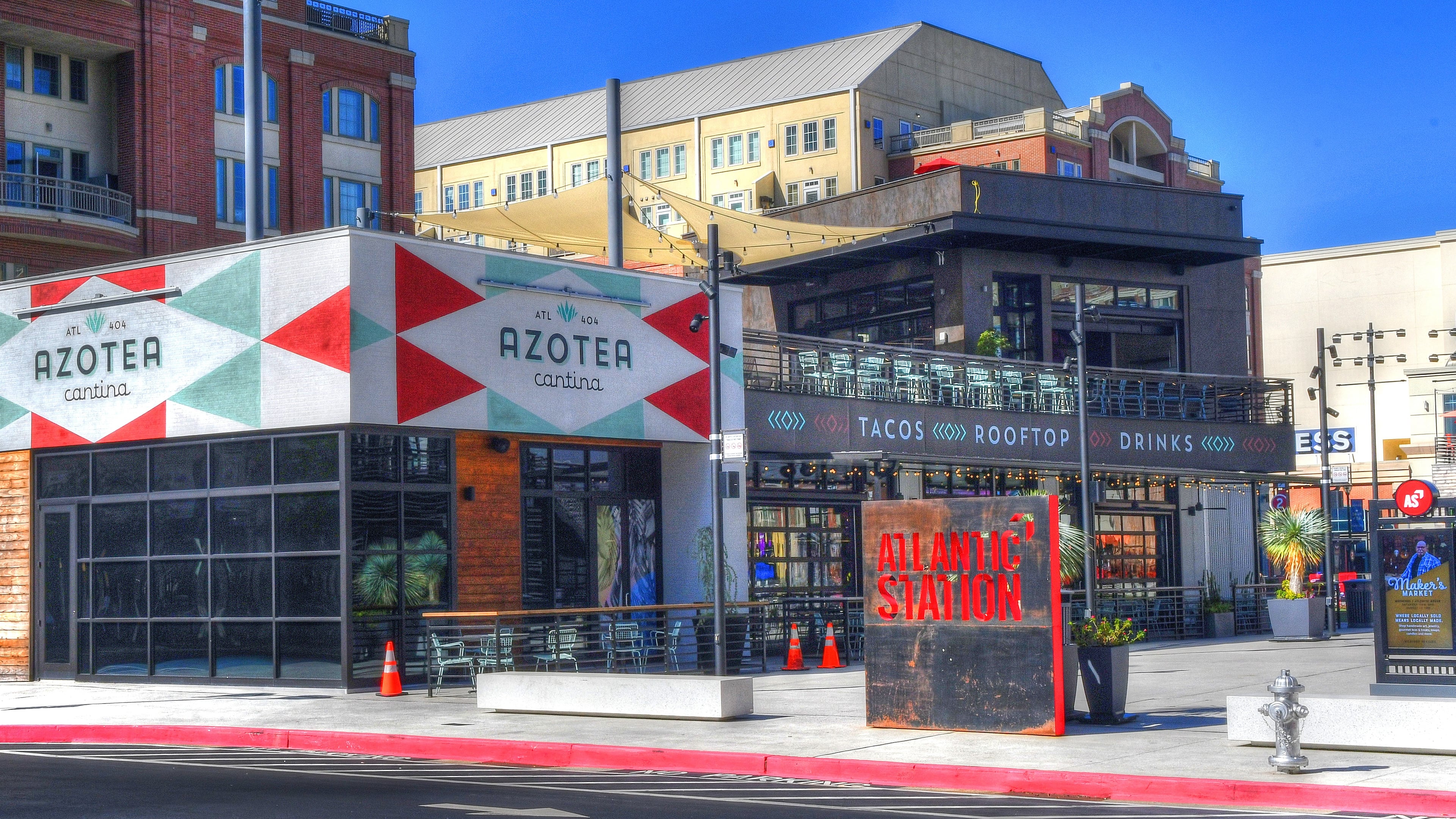 Azotea Cantina at Atlantic Station, 245 18th Street NW, Suite 5300, Atlanta, Ga. (Chris Hunt for The Atlanta Journal-Constitution)