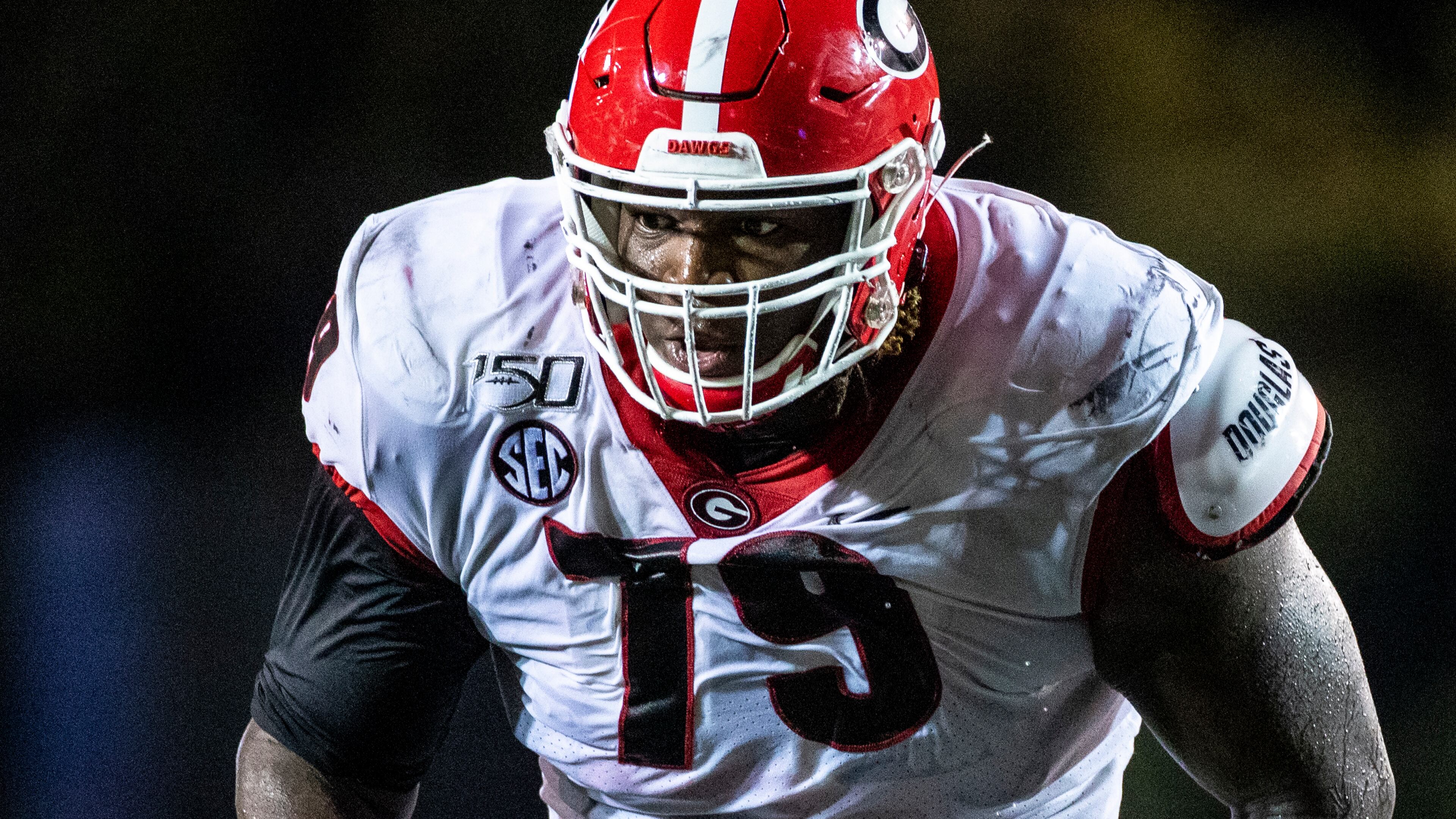 Isaiah Wilson became the second Bulldogs offensive lineman selected in the first round, with the 29th overall pick by the Tennessee Titans.