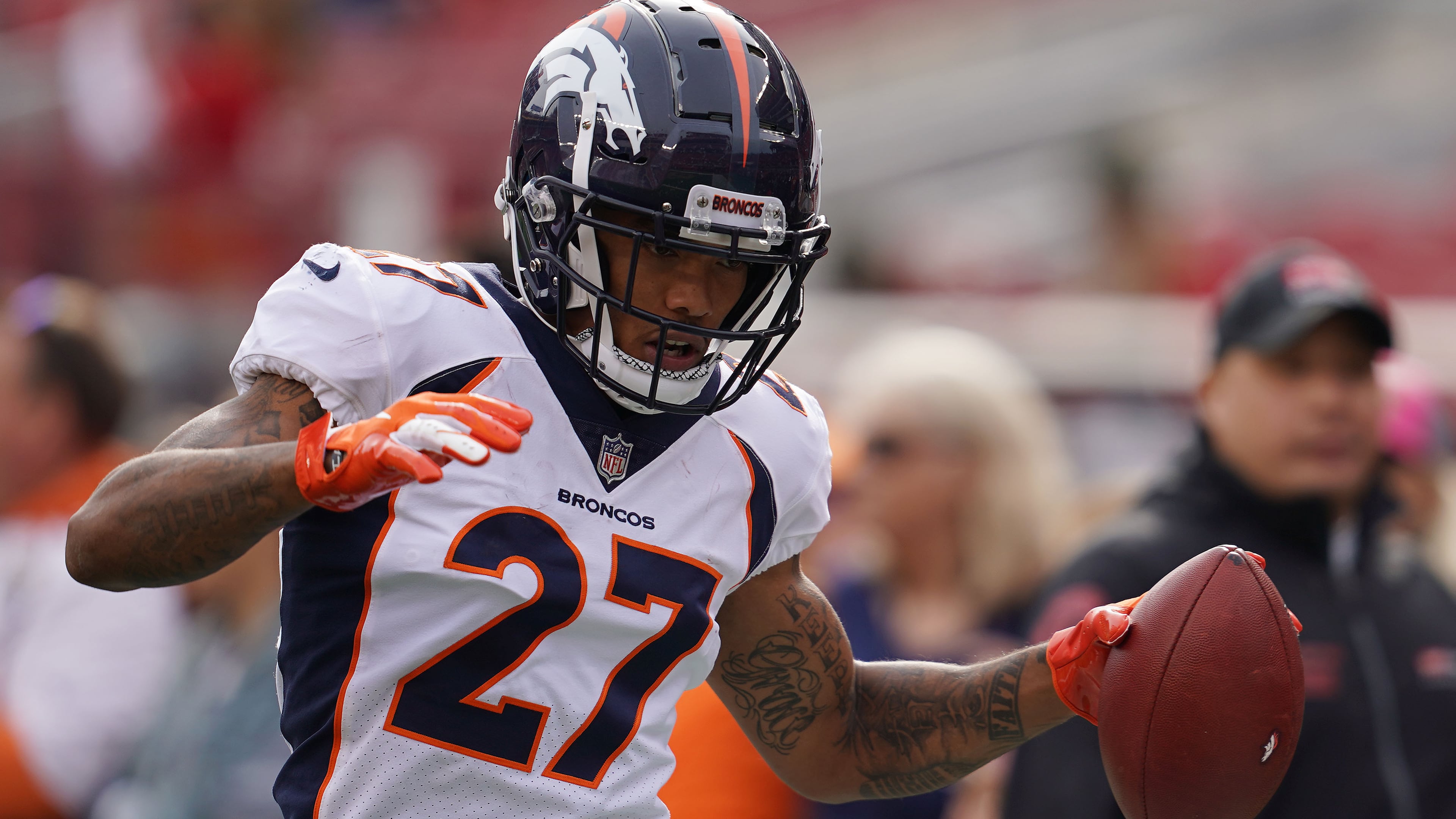 Brendan Langley was a third-round draft pick by the Denver Broncos in 2017.