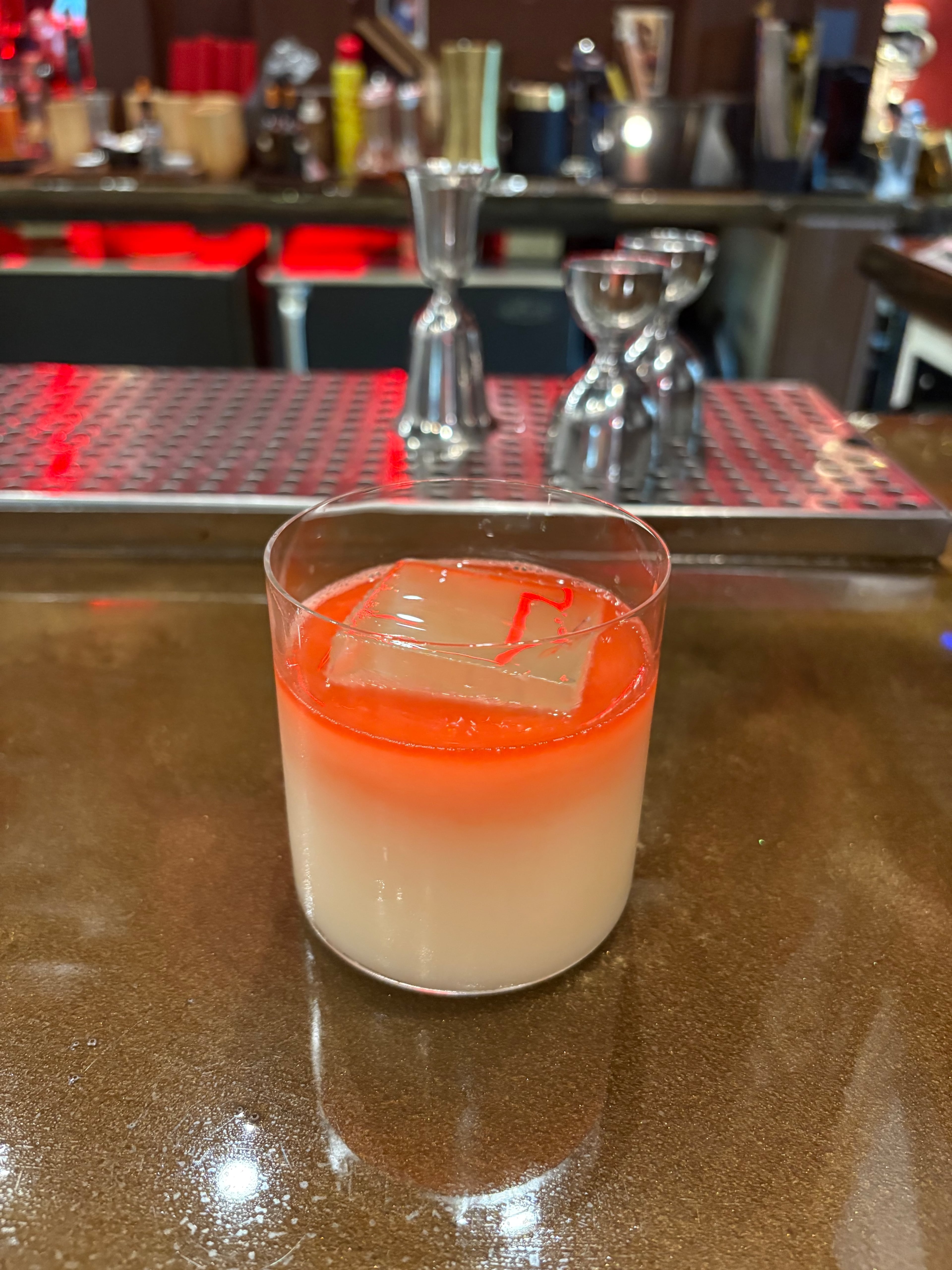 Bloodwater is a creepy take on a classic Army Navy at Midtown's Blackjack Bar Tapas. (Courtesy of Blackjack Bar Tapas)