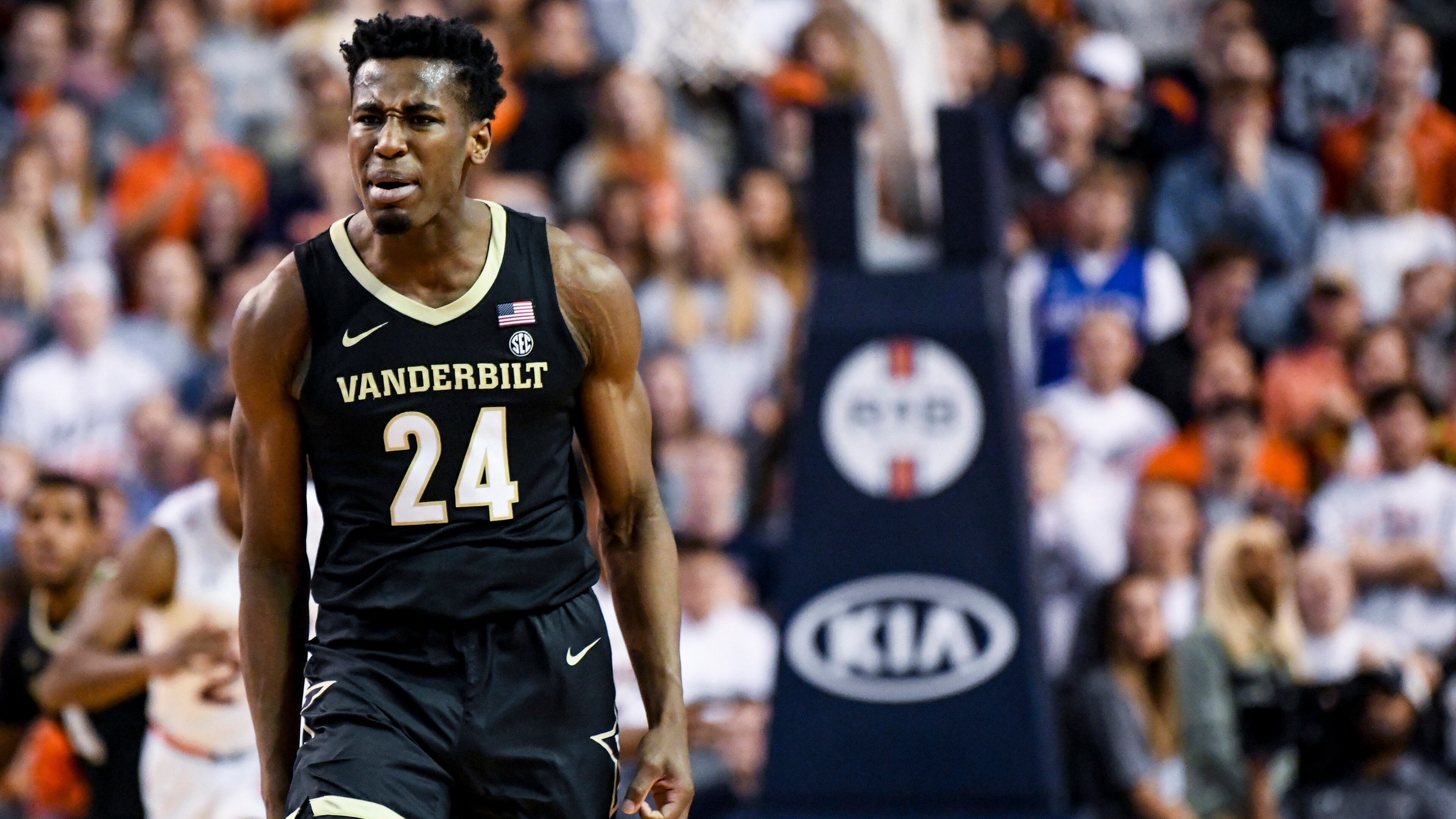 Vanderbilt forward Aaron Nesmith was second in the nation in 3’s made per game (4.28) and led the SEC in 3’s per game as a junior.