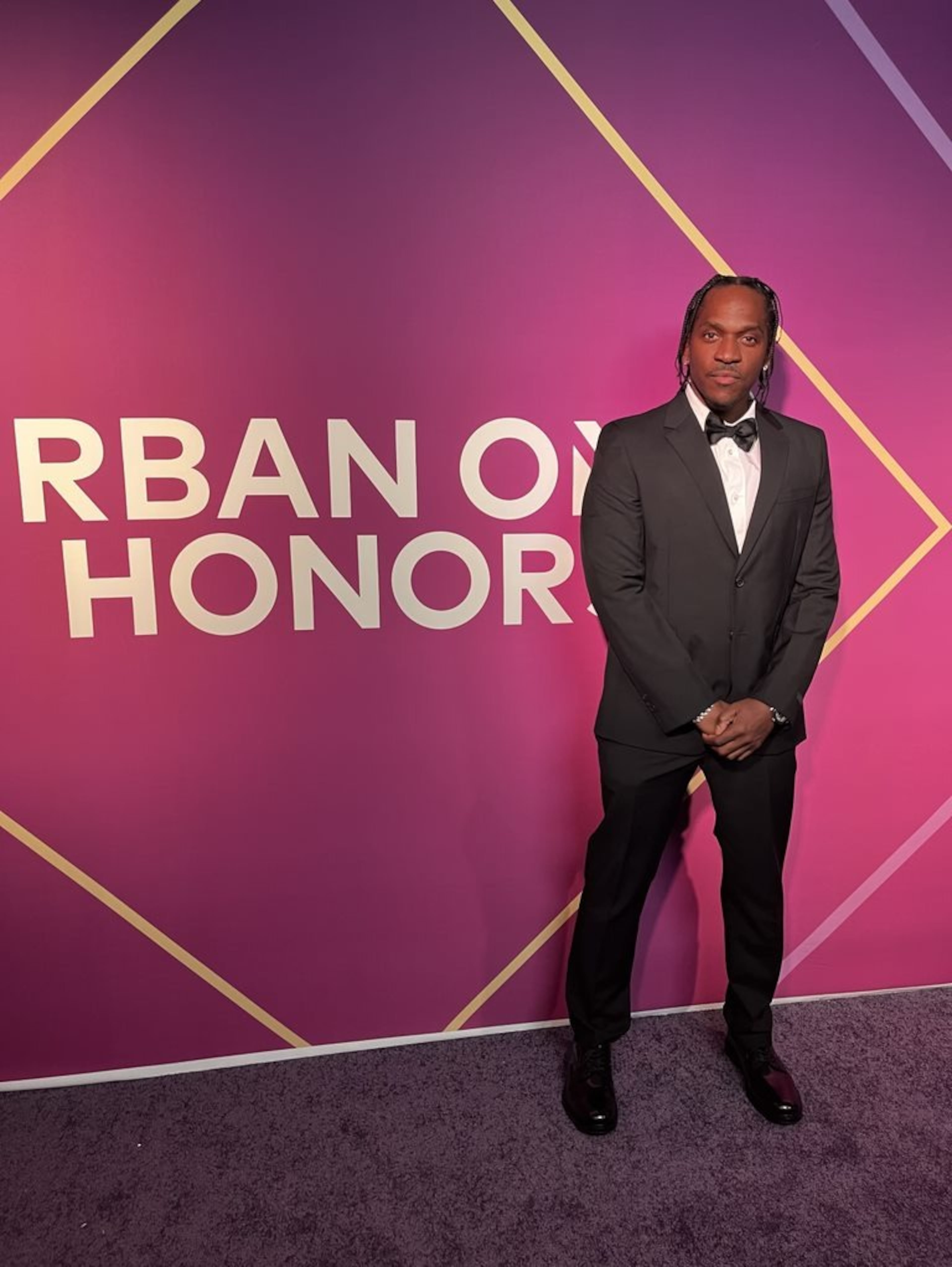 Pusha T at the Urban One Honors red carpet (2022)