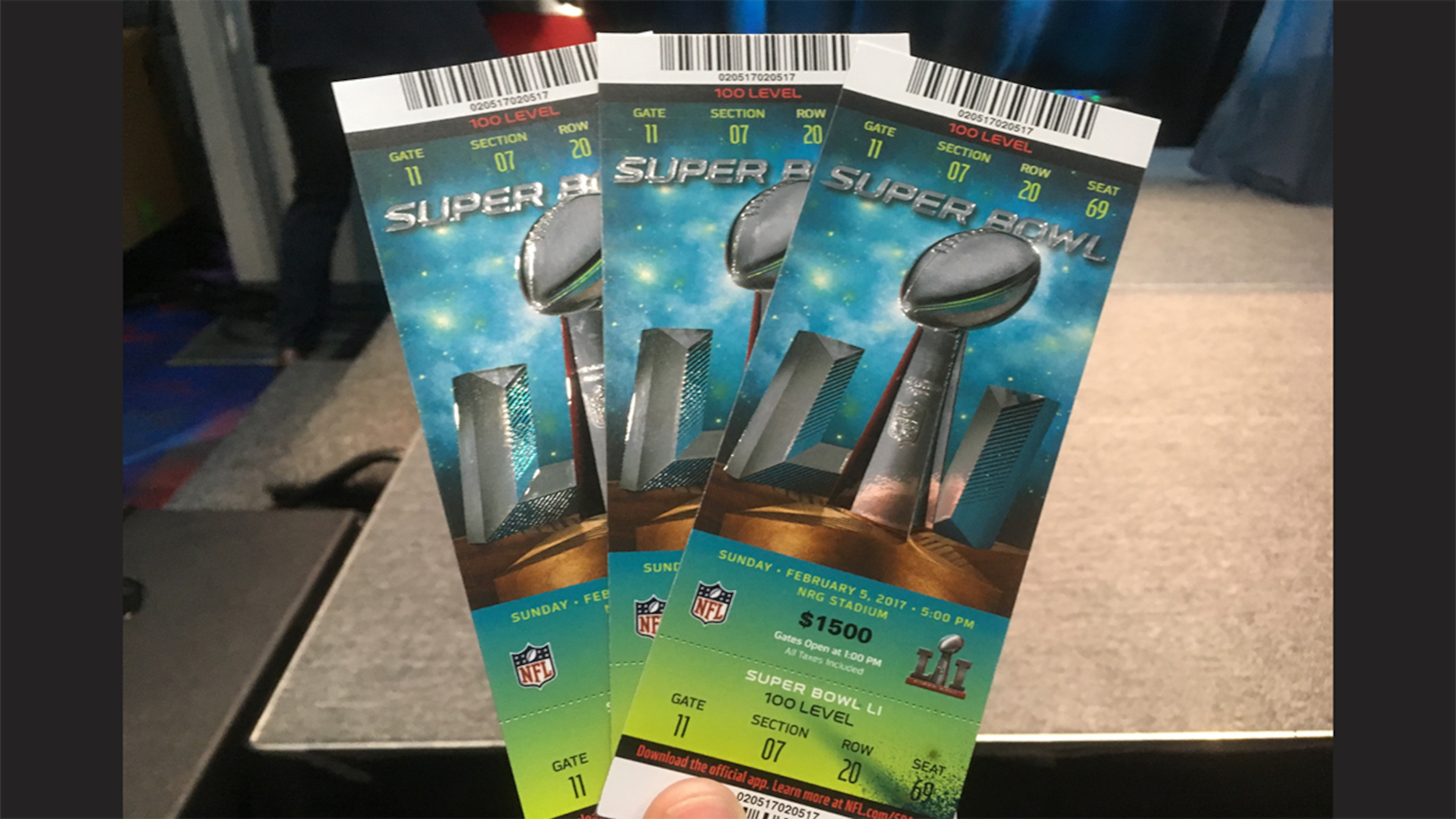 Authentic Super Bowl tickets have raised surfaces, holograms and other elements. No matter how real the fake ones look, they won't get you into the game, officials warn.