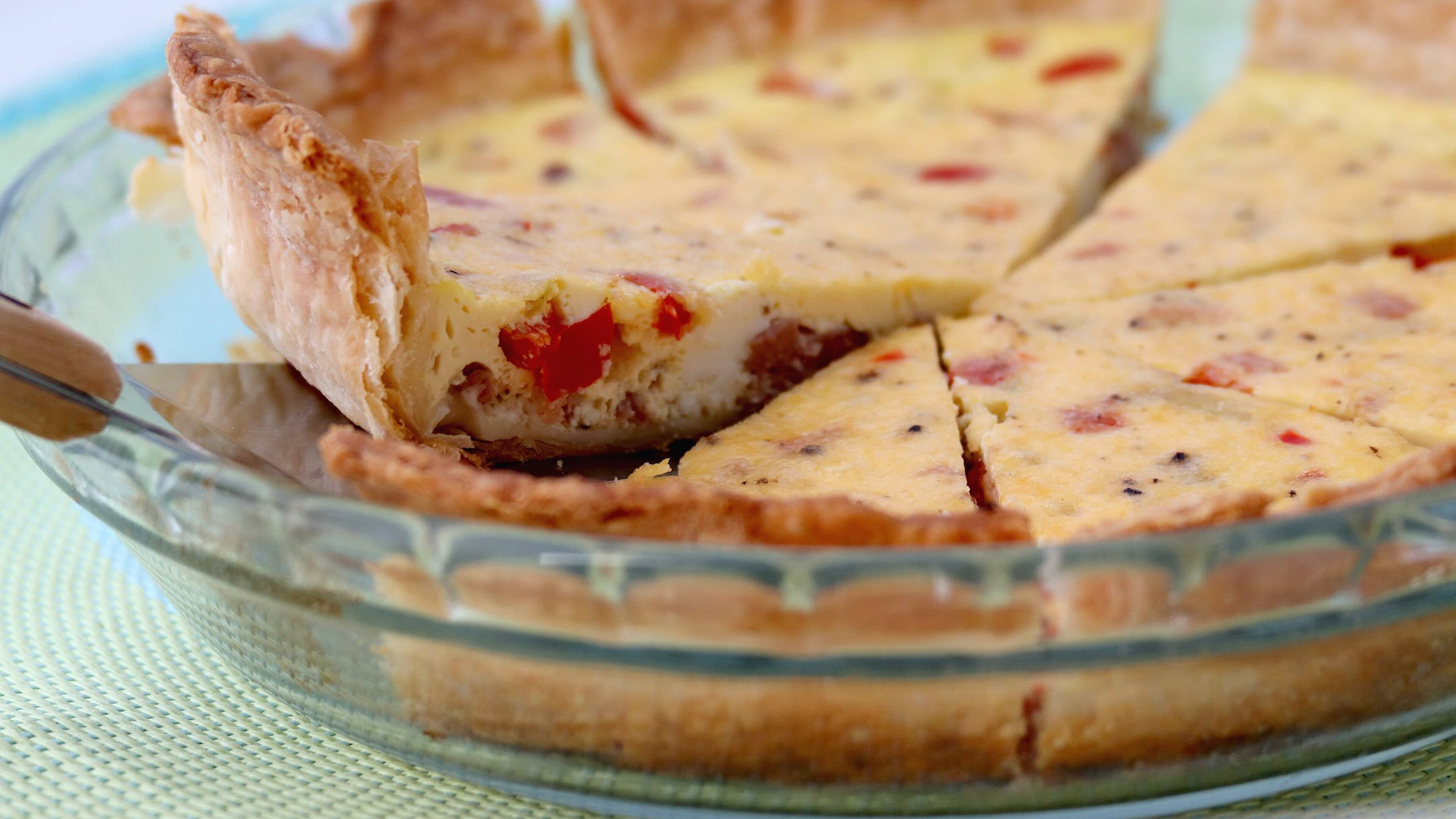 Sausage, Pepper and Onion Quiche can be made with Italian sausage or beef kielbasa. HILLARY LEVIN/ST. LOUIS POST-DISPATCH/TNS