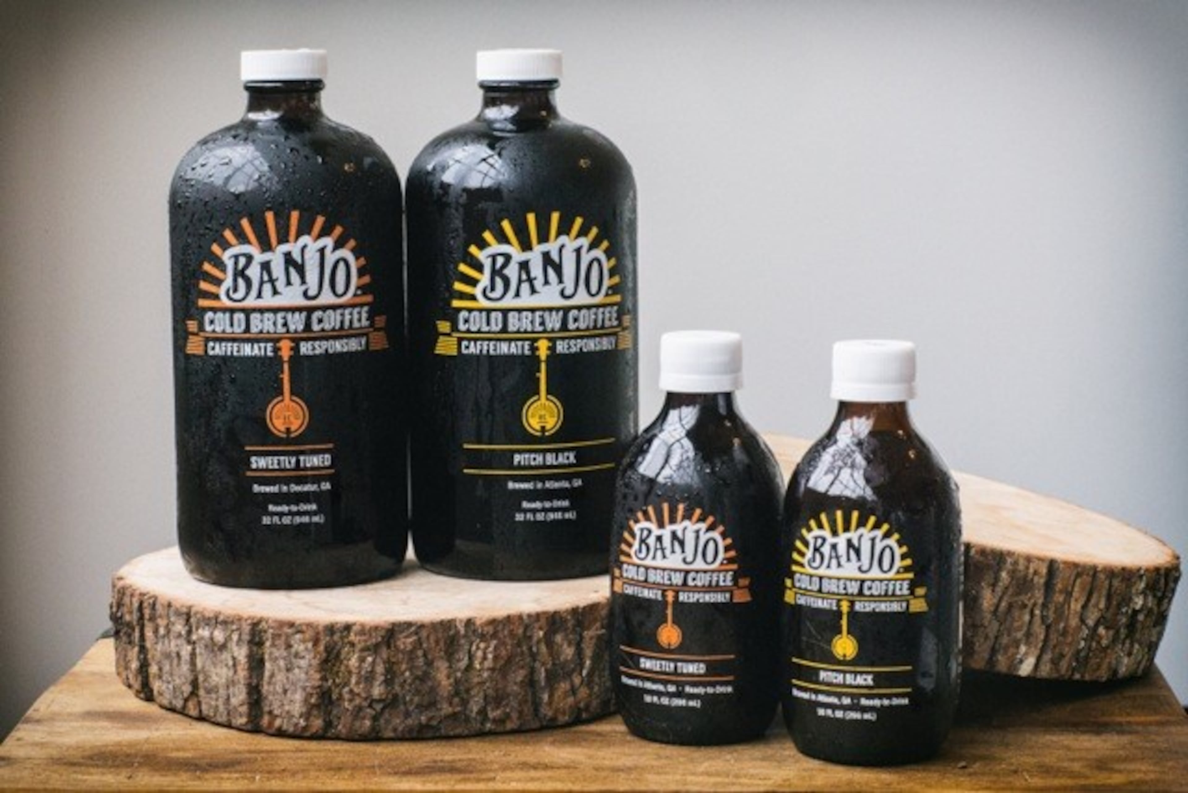 Pitch Black and Sweetly Tuned are the two mainstay flavors for Banjo Coffee. (Photo credit: Michelle Rose)