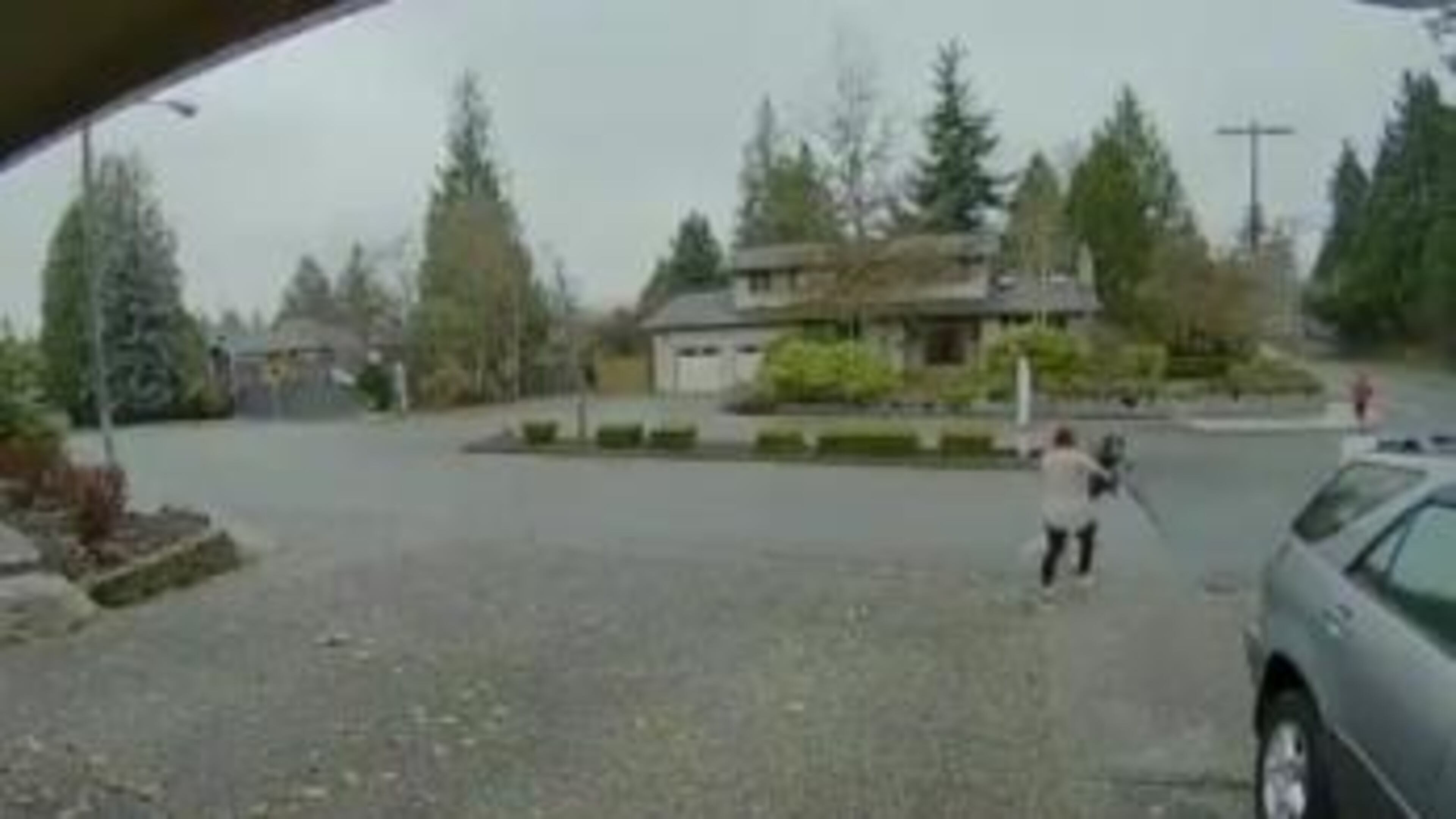 A nanny tackled and stopped a package thief. (Photo: Screengrab via KIRO7.com)